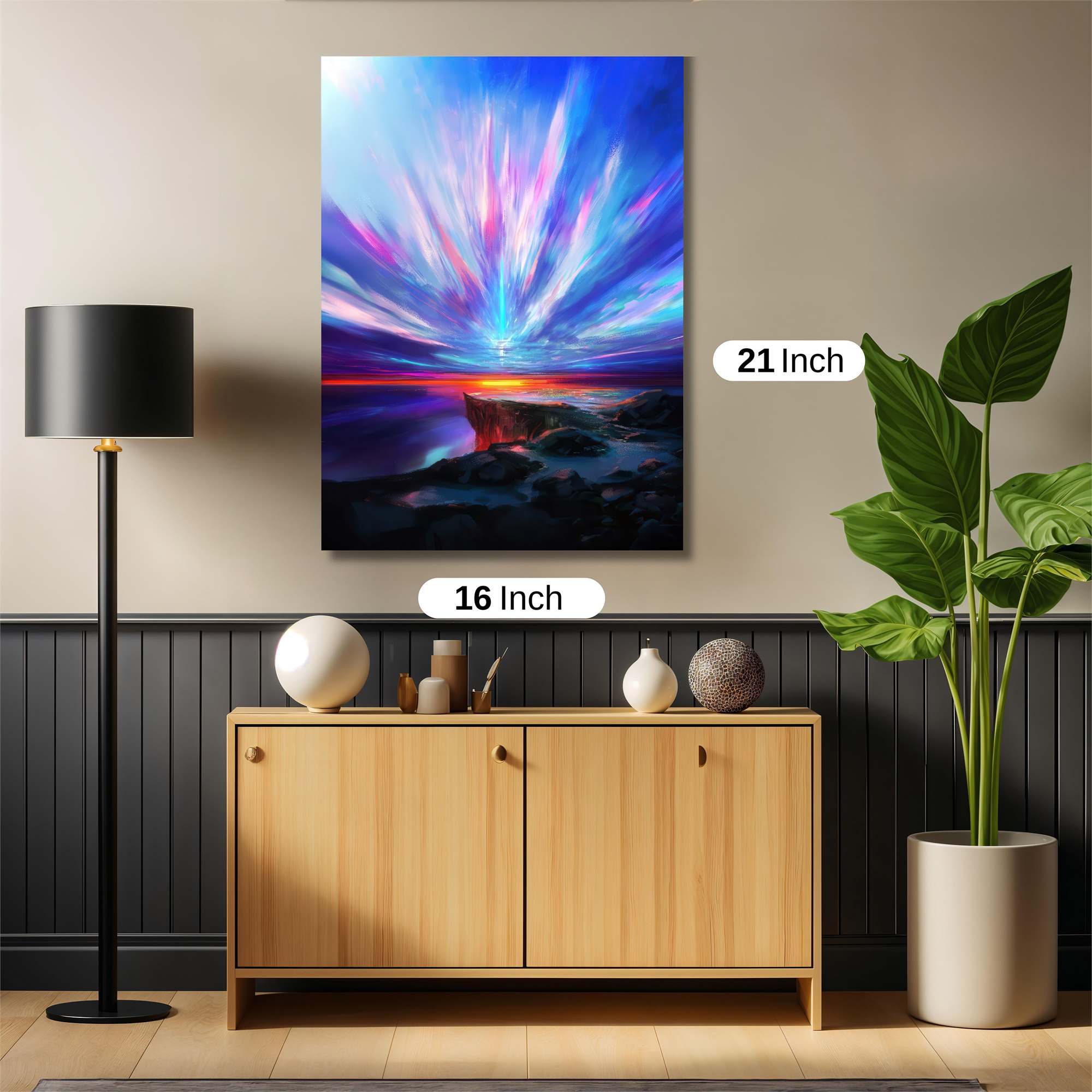 Aurora Whisper Safe Wall Magnetic / M