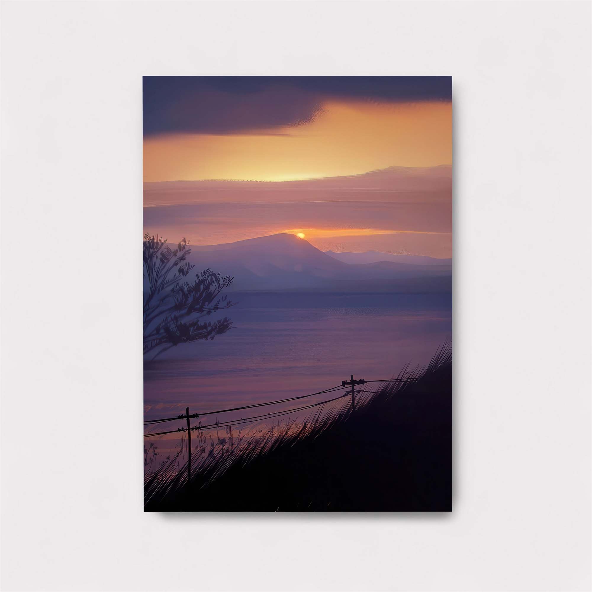 Sunset Serenity Safe Wall Magnetic / M