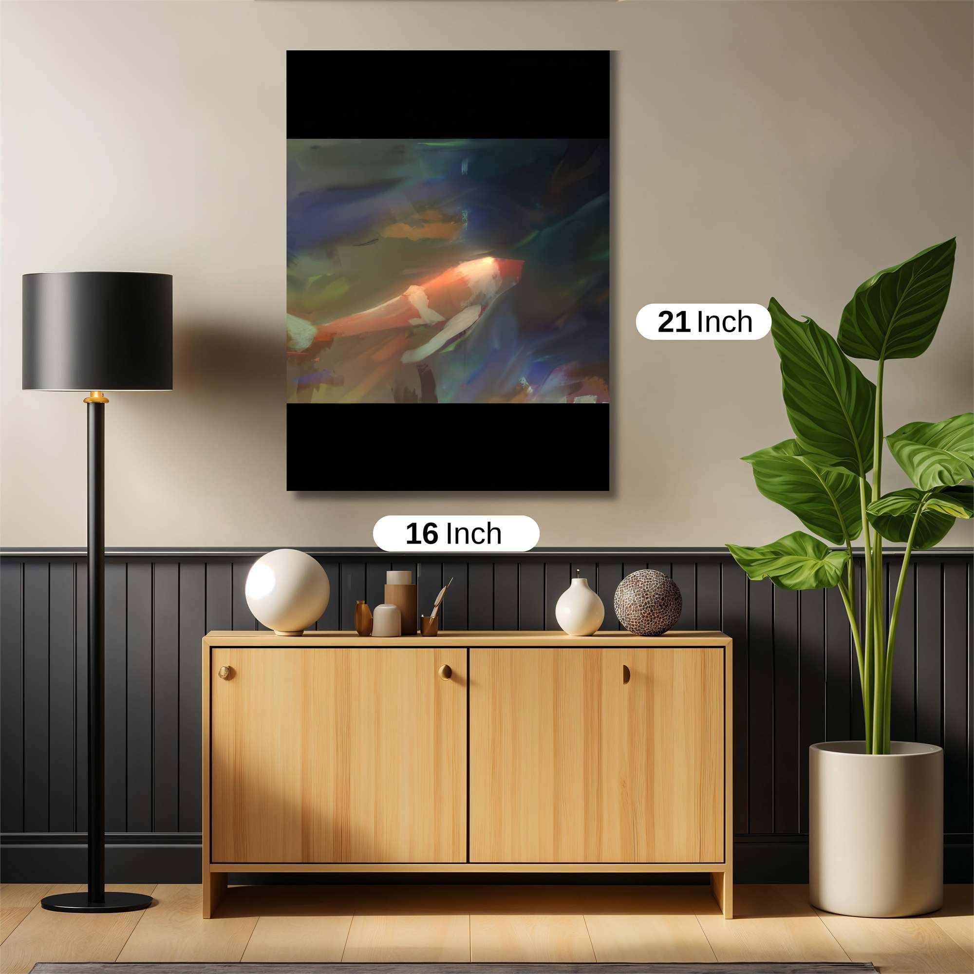 Countryside Tranquil Safe Wall Magnetic / M