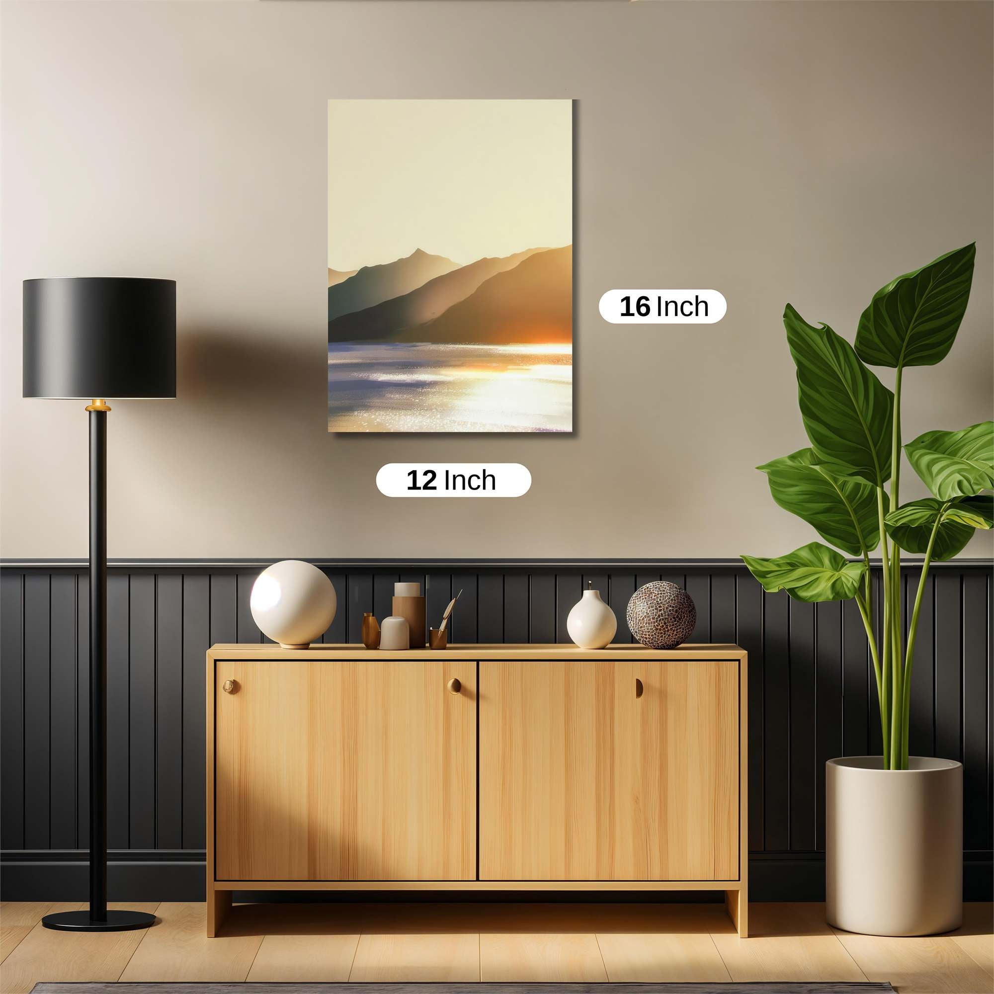 Sunrise Serenity Safe Wall Magnetic / M