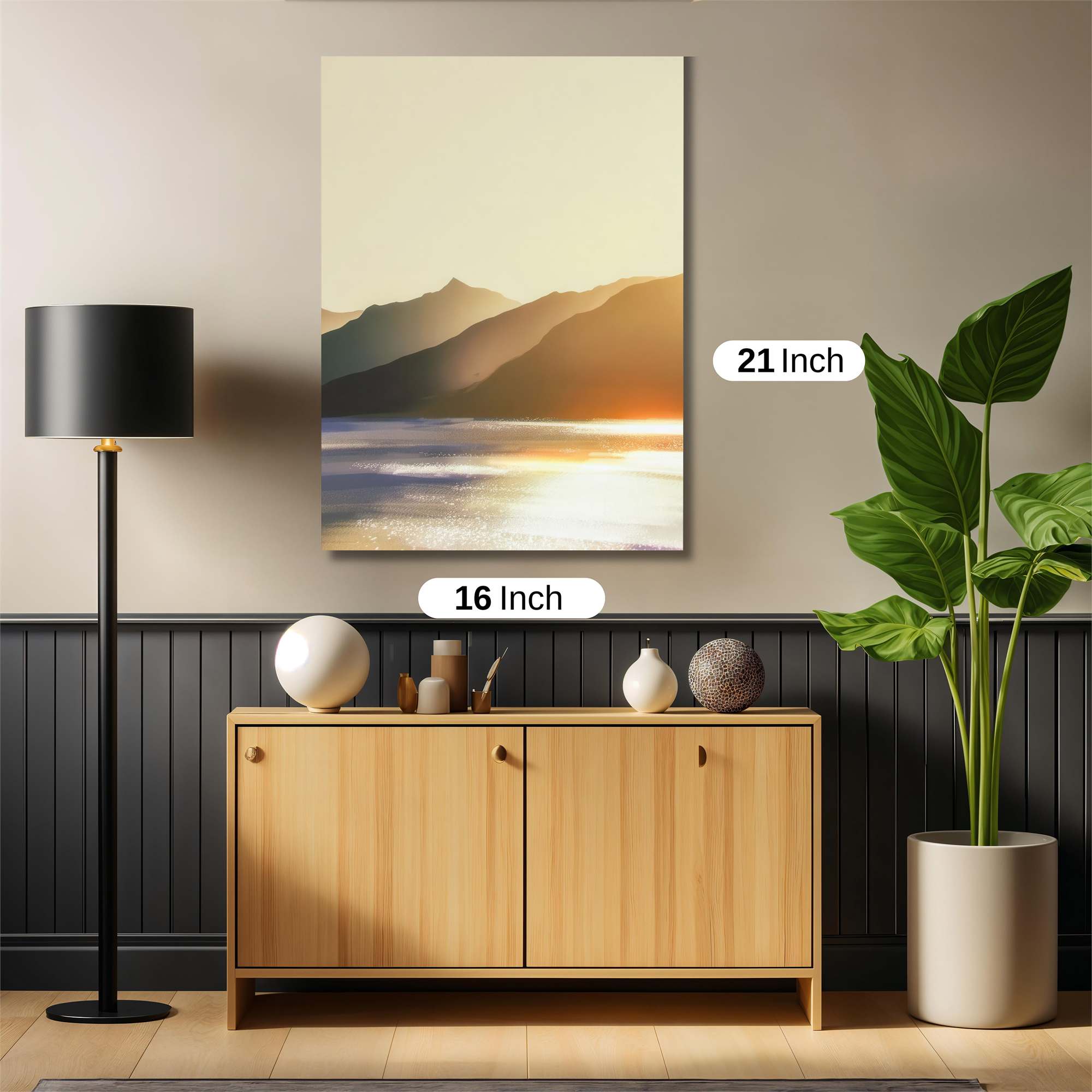 Sunrise Serenity Safe Wall Magnetic / M