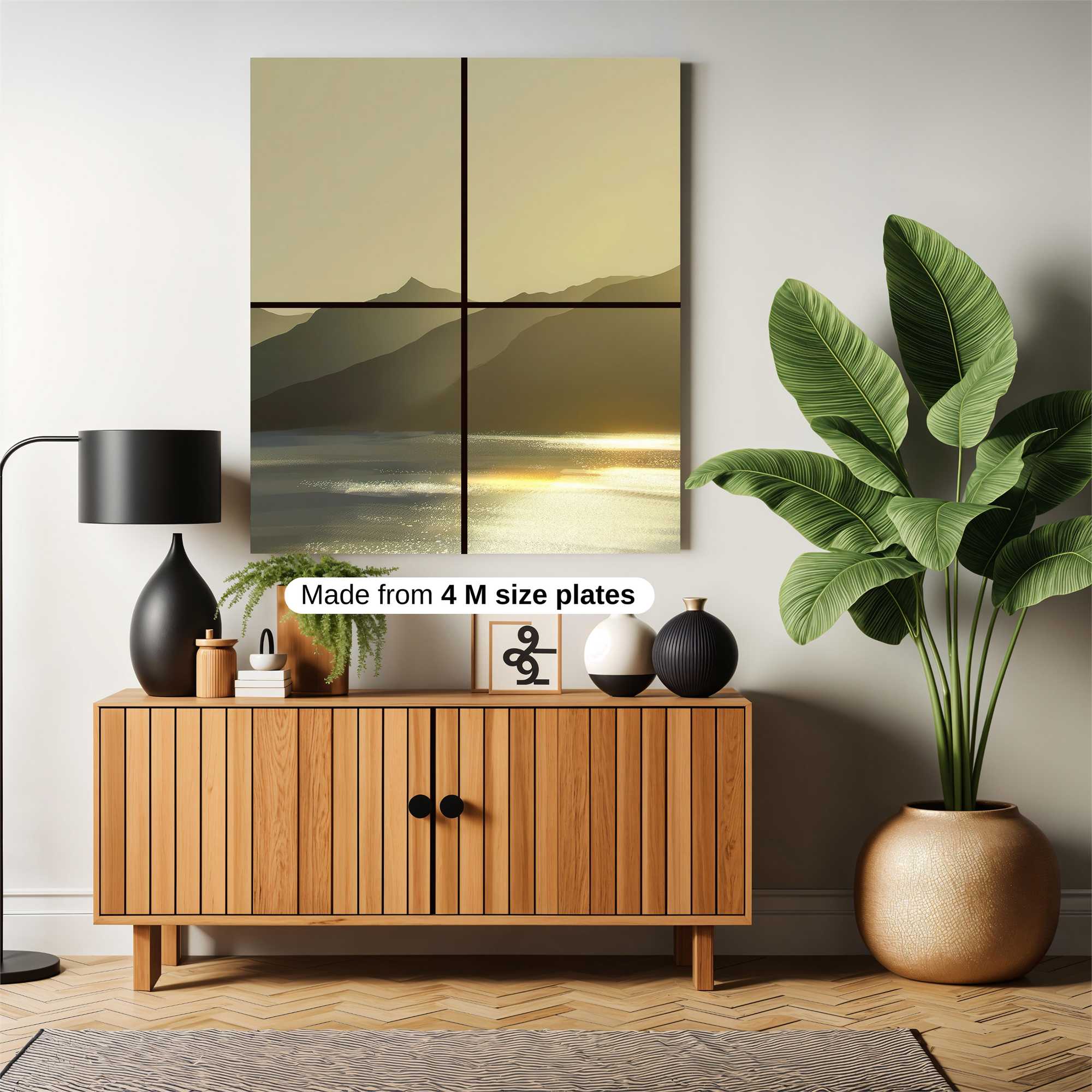 Mountain Serenity Safe Wall Magnetic / M