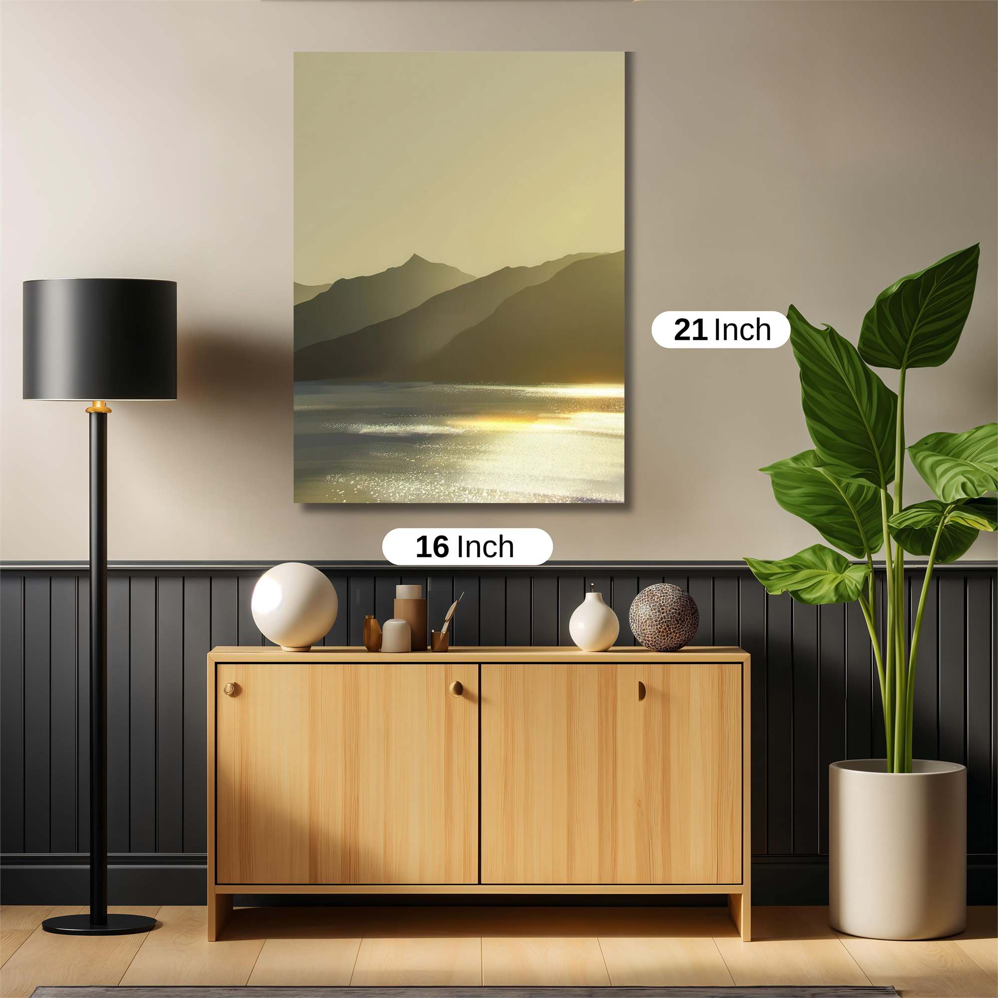 Mountain Serenity Safe Wall Magnetic / M