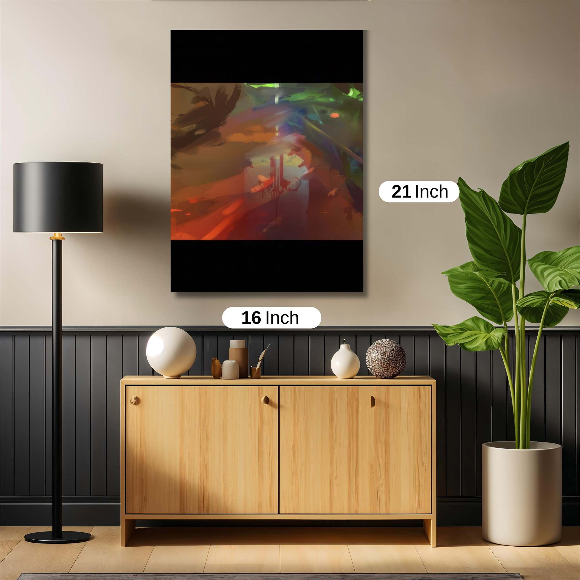 Mountain Serenity Safe Wall Magnetic / M