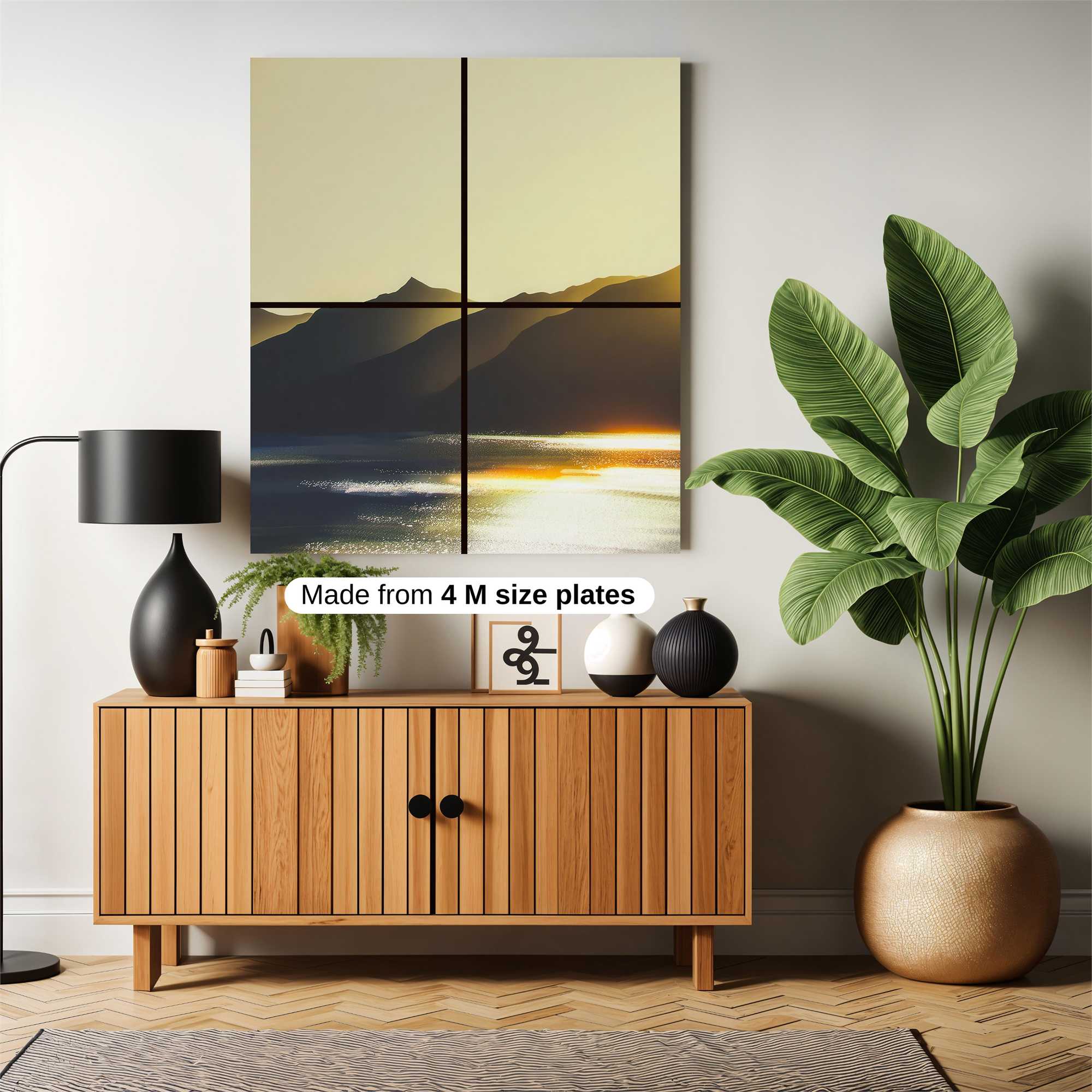 Mountain Serenity Safe Wall Magnetic / M