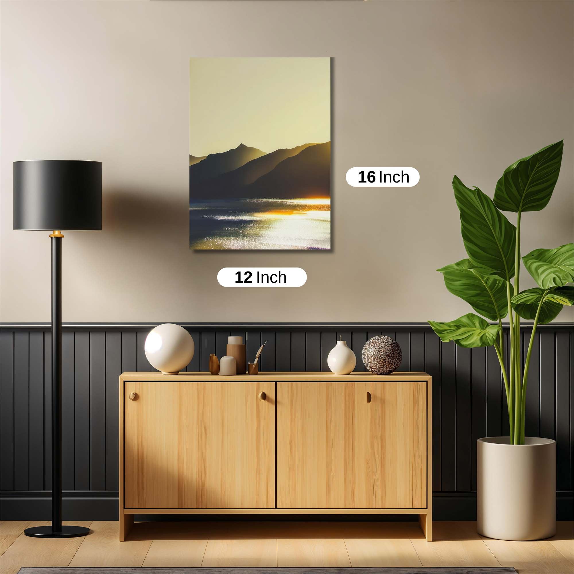 Mountain Serenity Safe Wall Magnetic / M