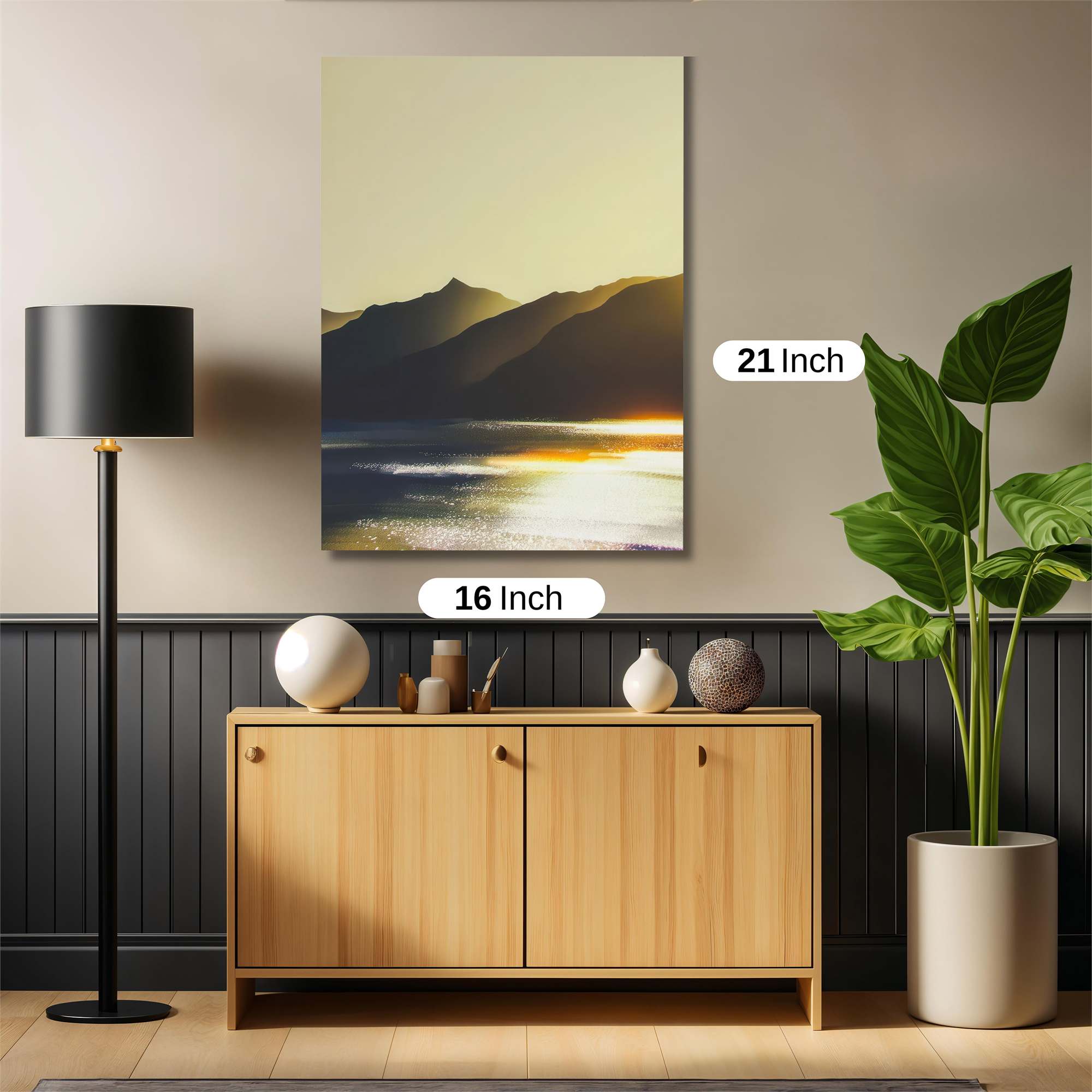 Mountain Serenity Safe Wall Magnetic / M