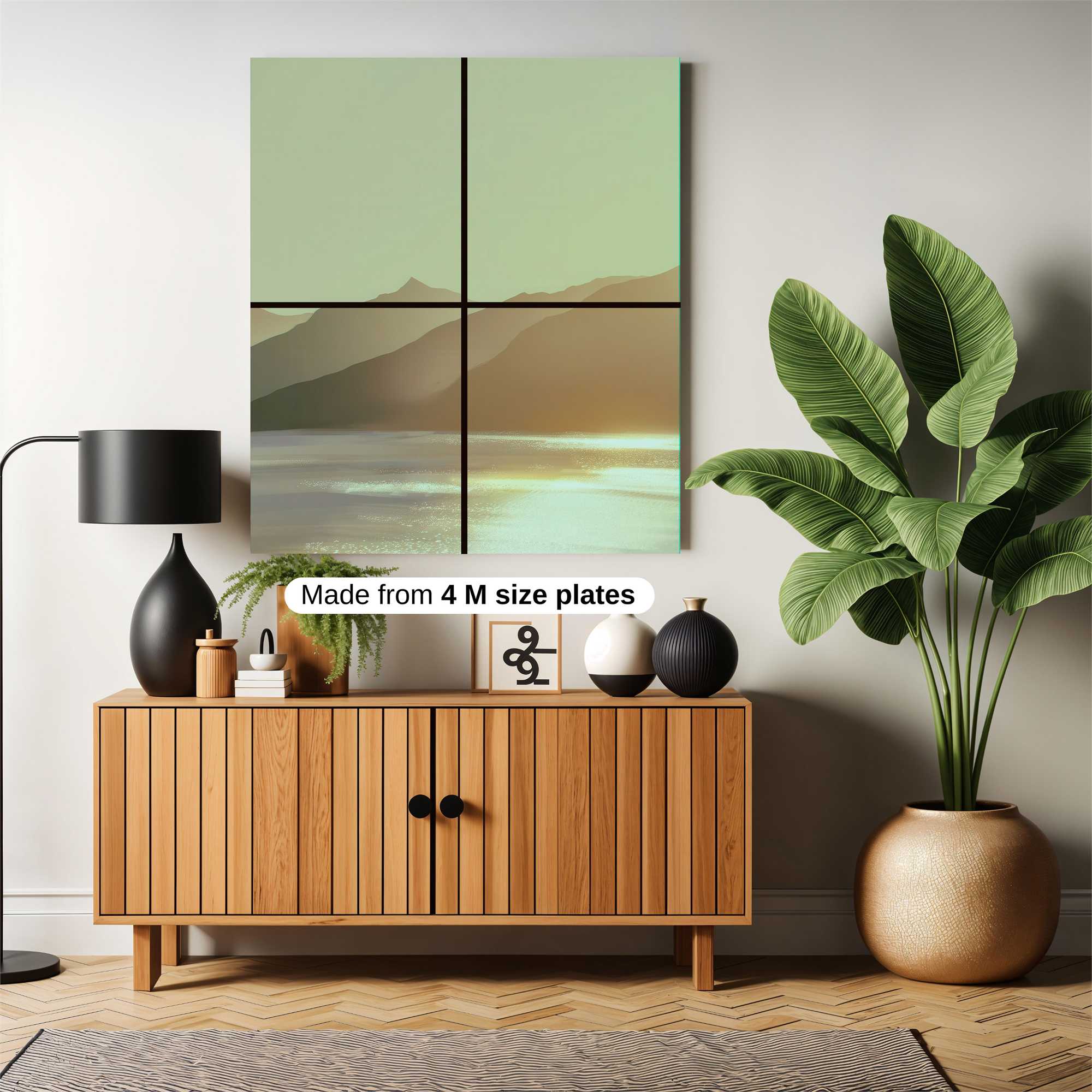 Mountain Serenity Safe Wall Magnetic / M