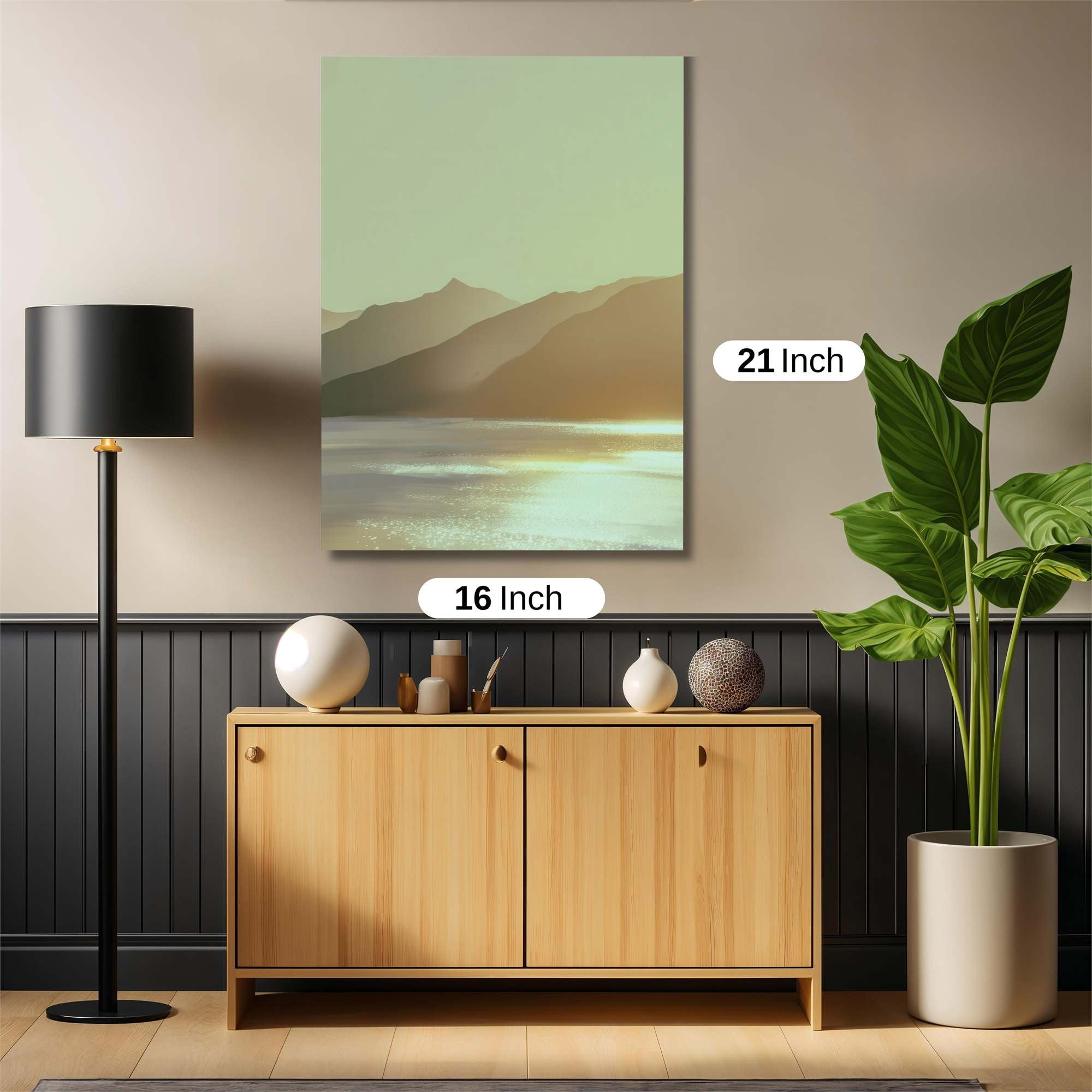 Mountain Serenity Safe Wall Magnetic / M