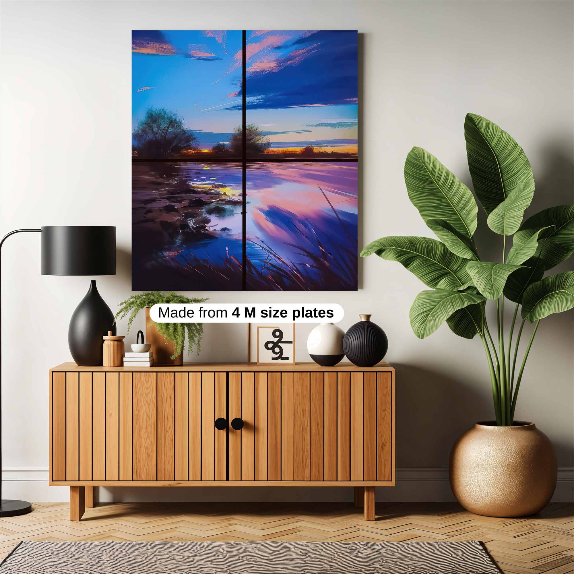 Sunset Serenity Safe Wall Magnetic / M