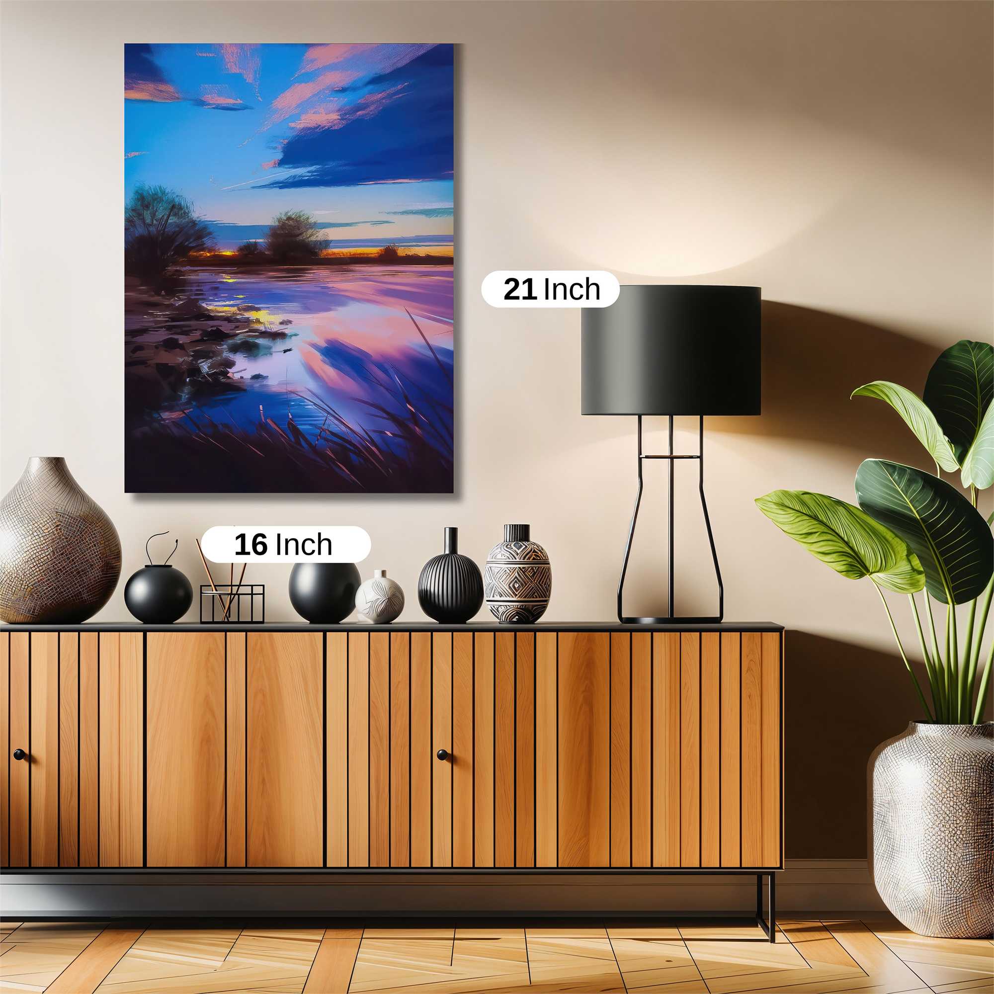 Sunset Serenity Safe Wall Magnetic / M