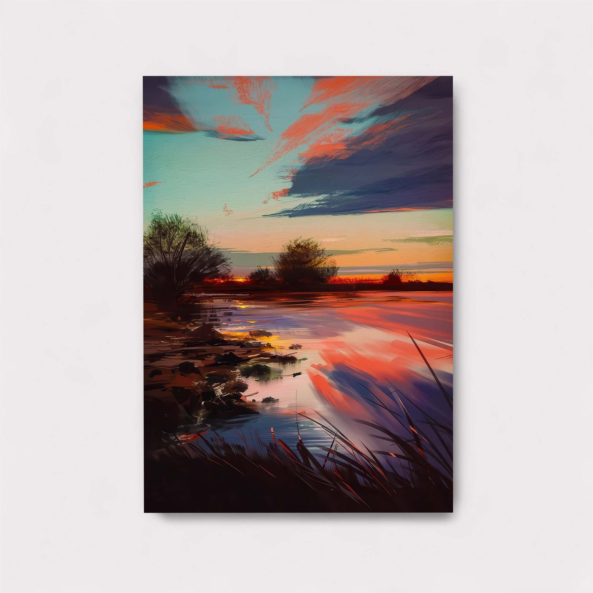 Sunset Serenity Safe Wall Magnetic / M