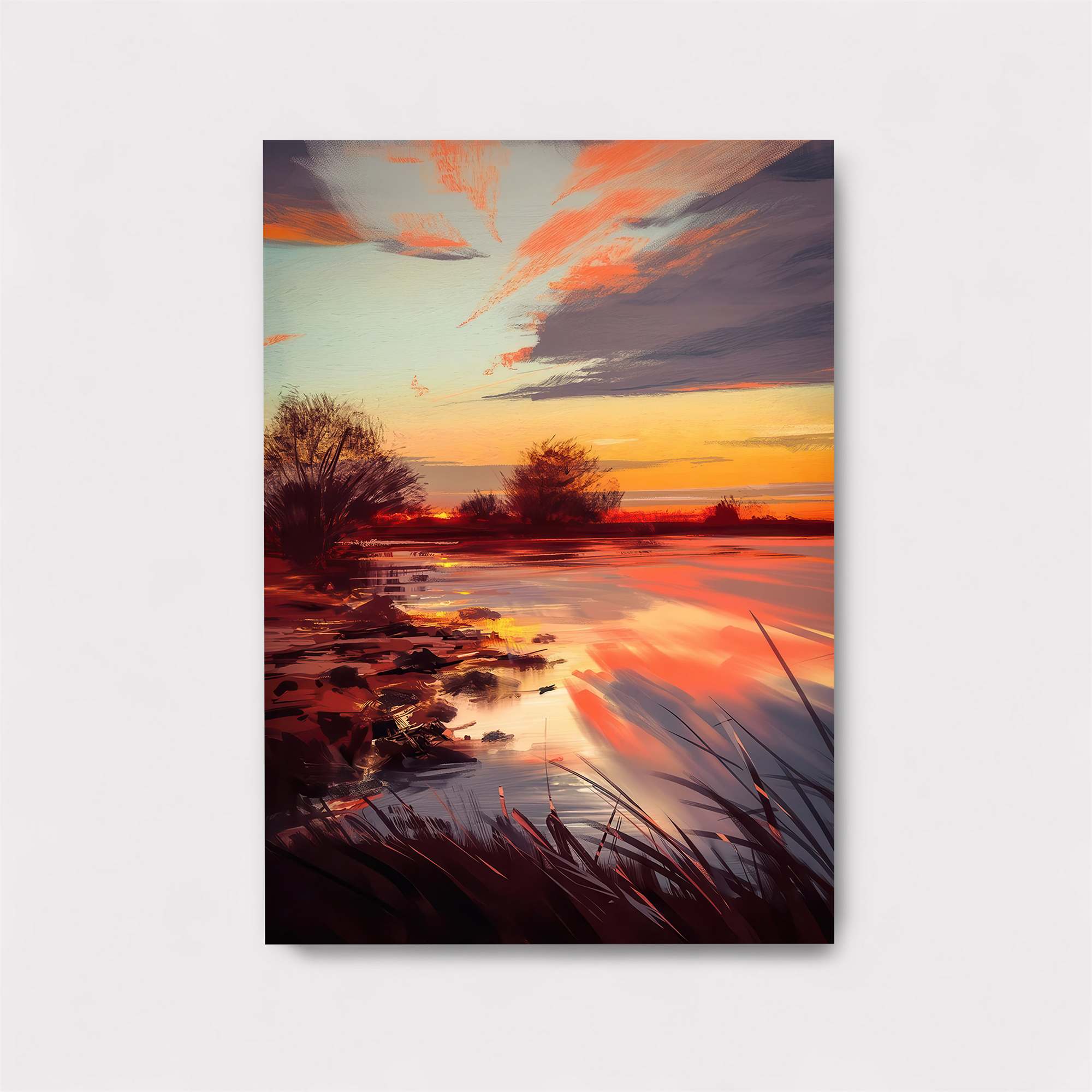 Sunset Serenity Safe Wall Magnetic / M