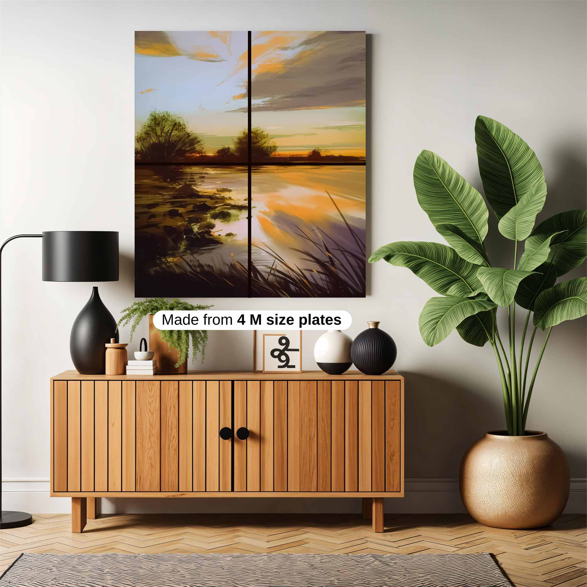 Sunset Serenity Safe Wall Magnetic / M