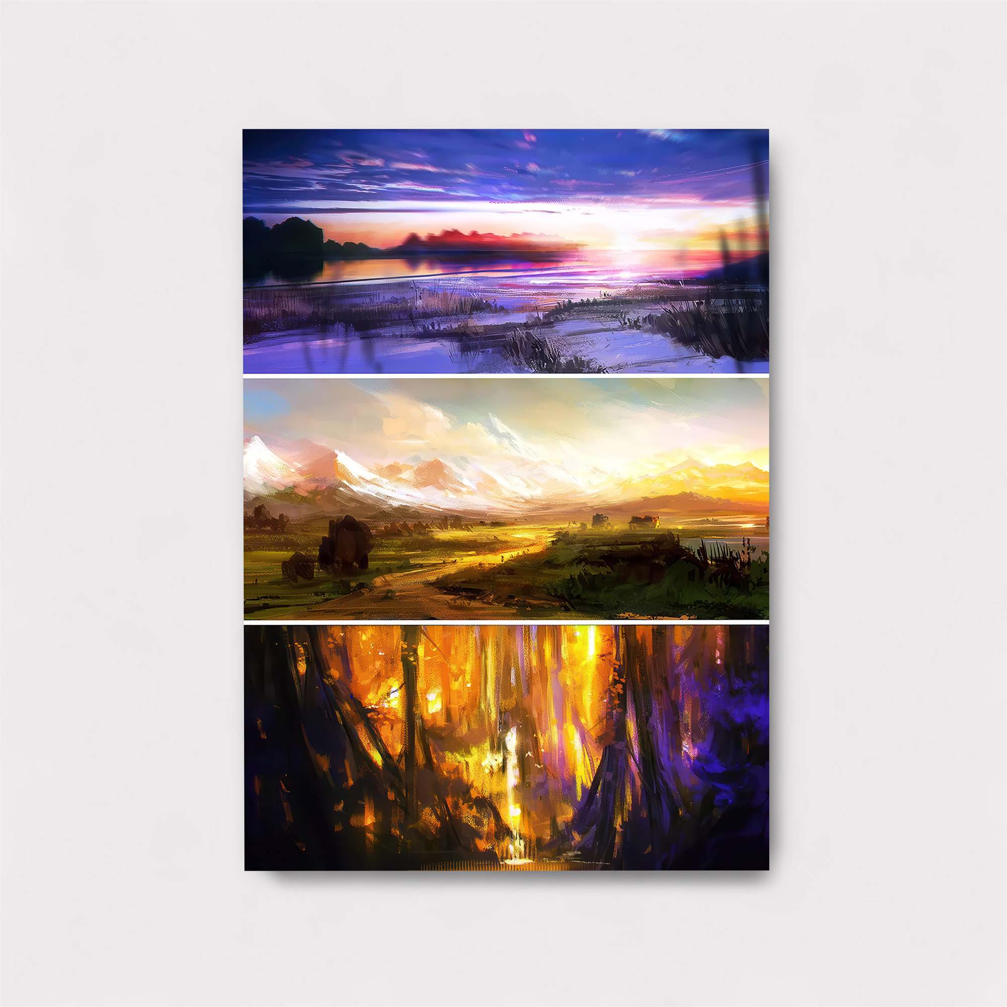Sunset Serenity Safe Wall Magnetic / M