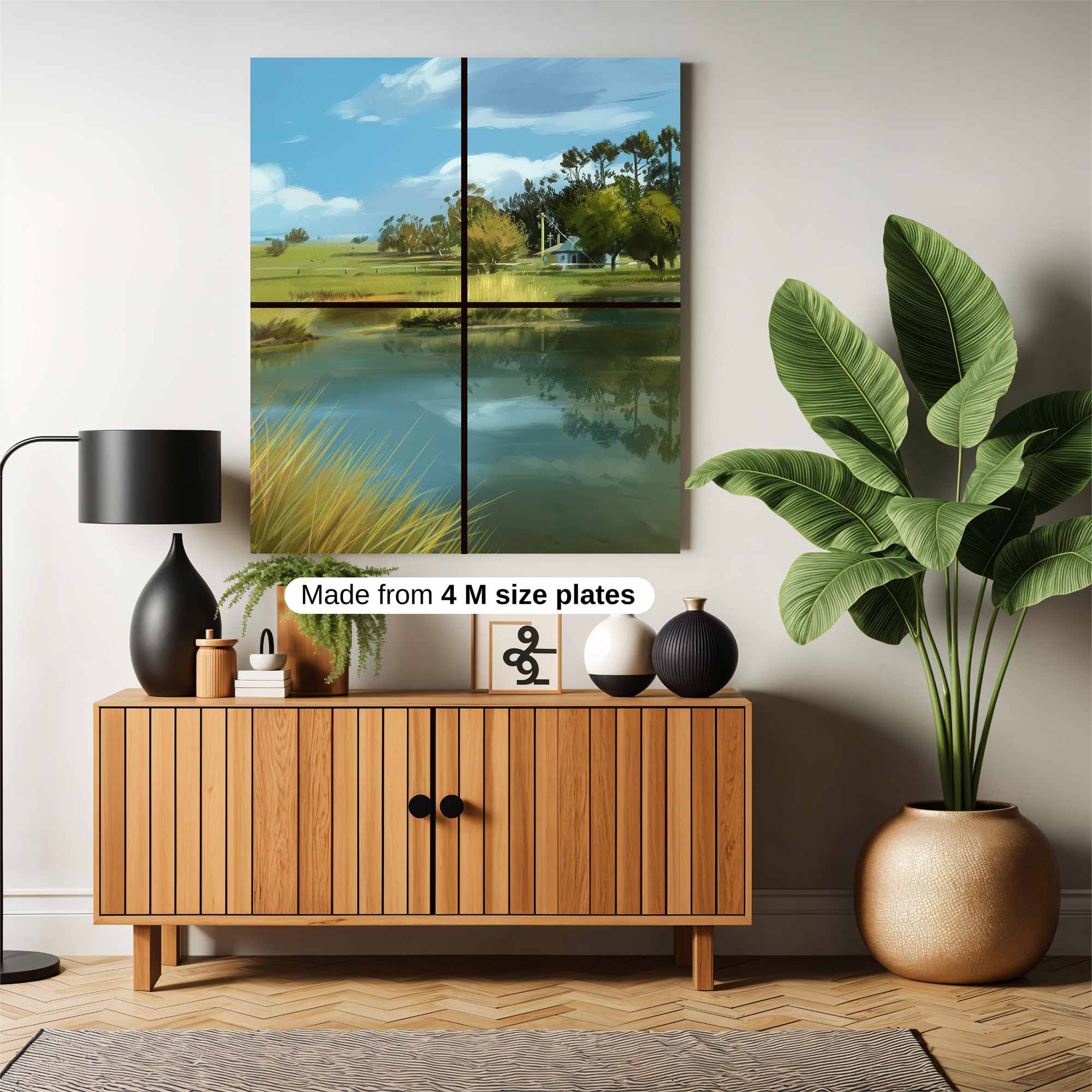 Pond Serenity Safe Wall Magnetic / M