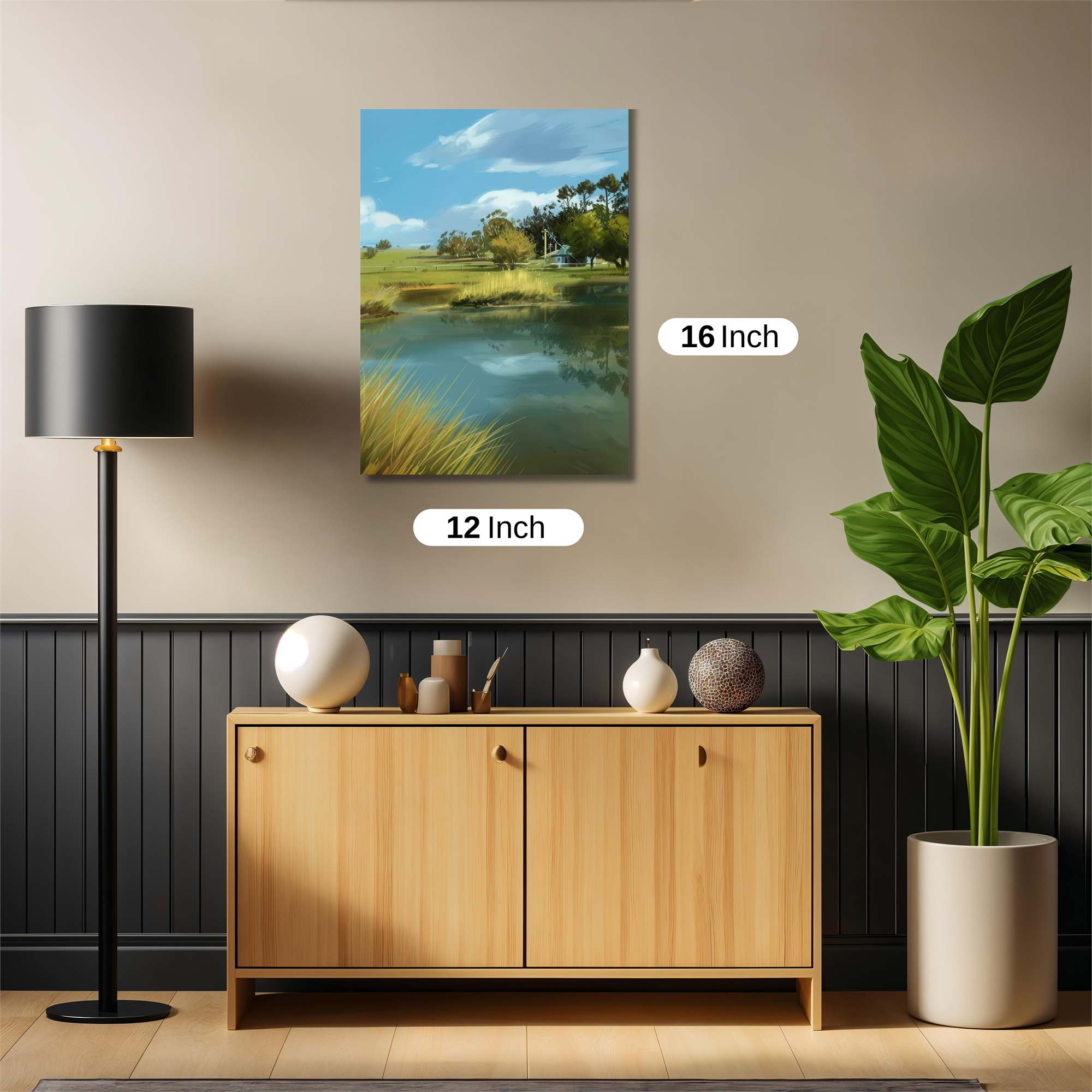 Pond Serenity Safe Wall Magnetic / M