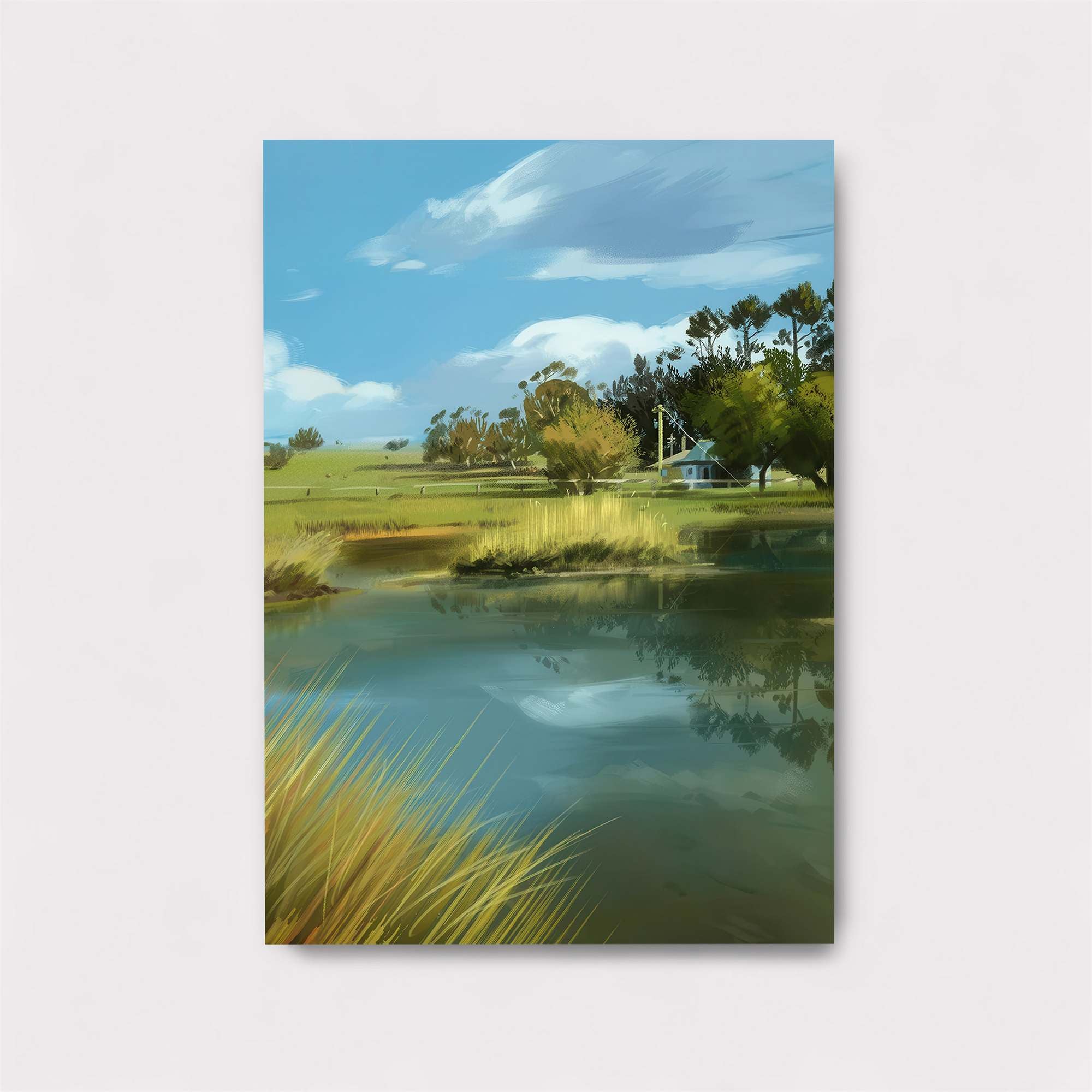 Pond Serenity Safe Wall Magnetic / M