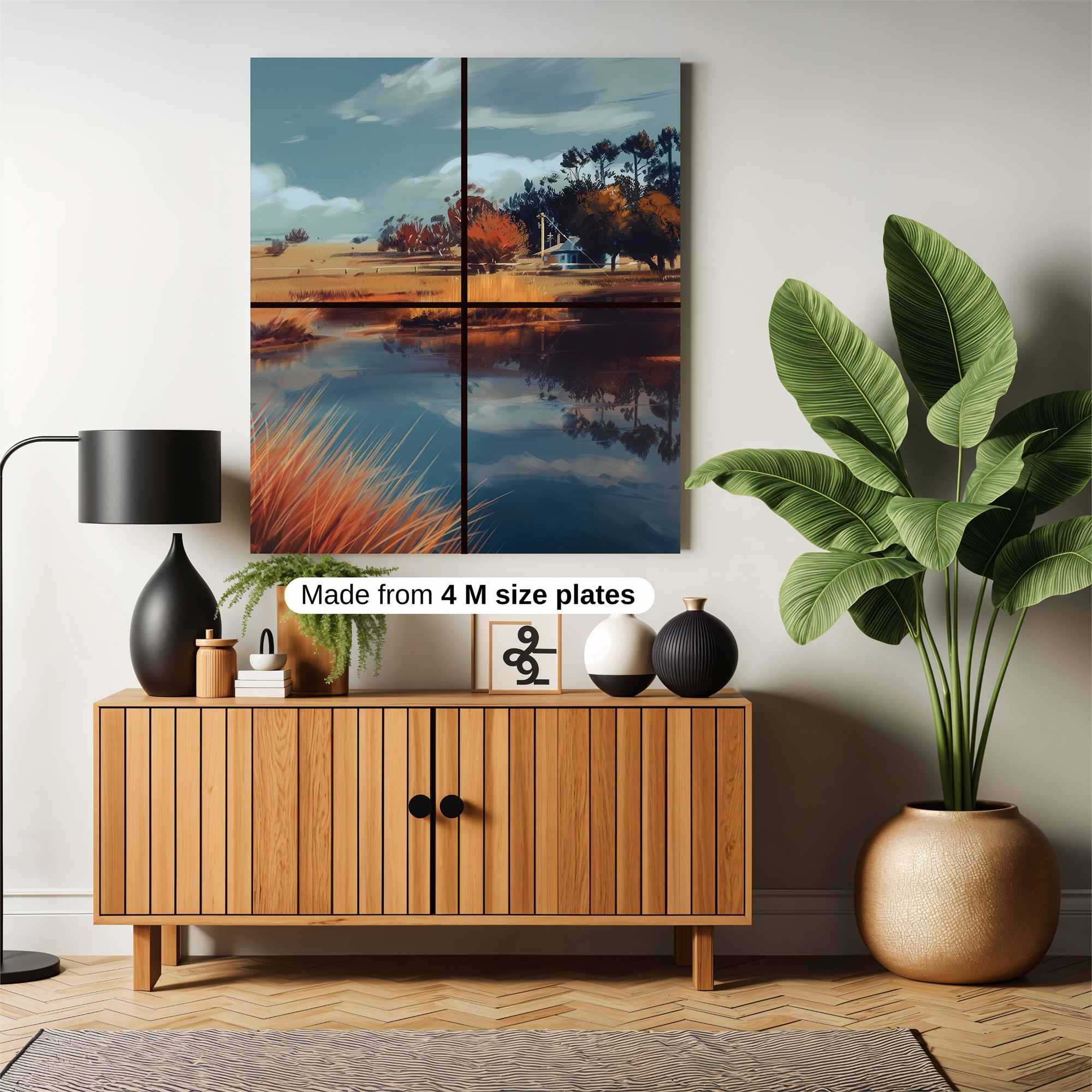 Sunset Serenity Safe Wall Magnetic / M
