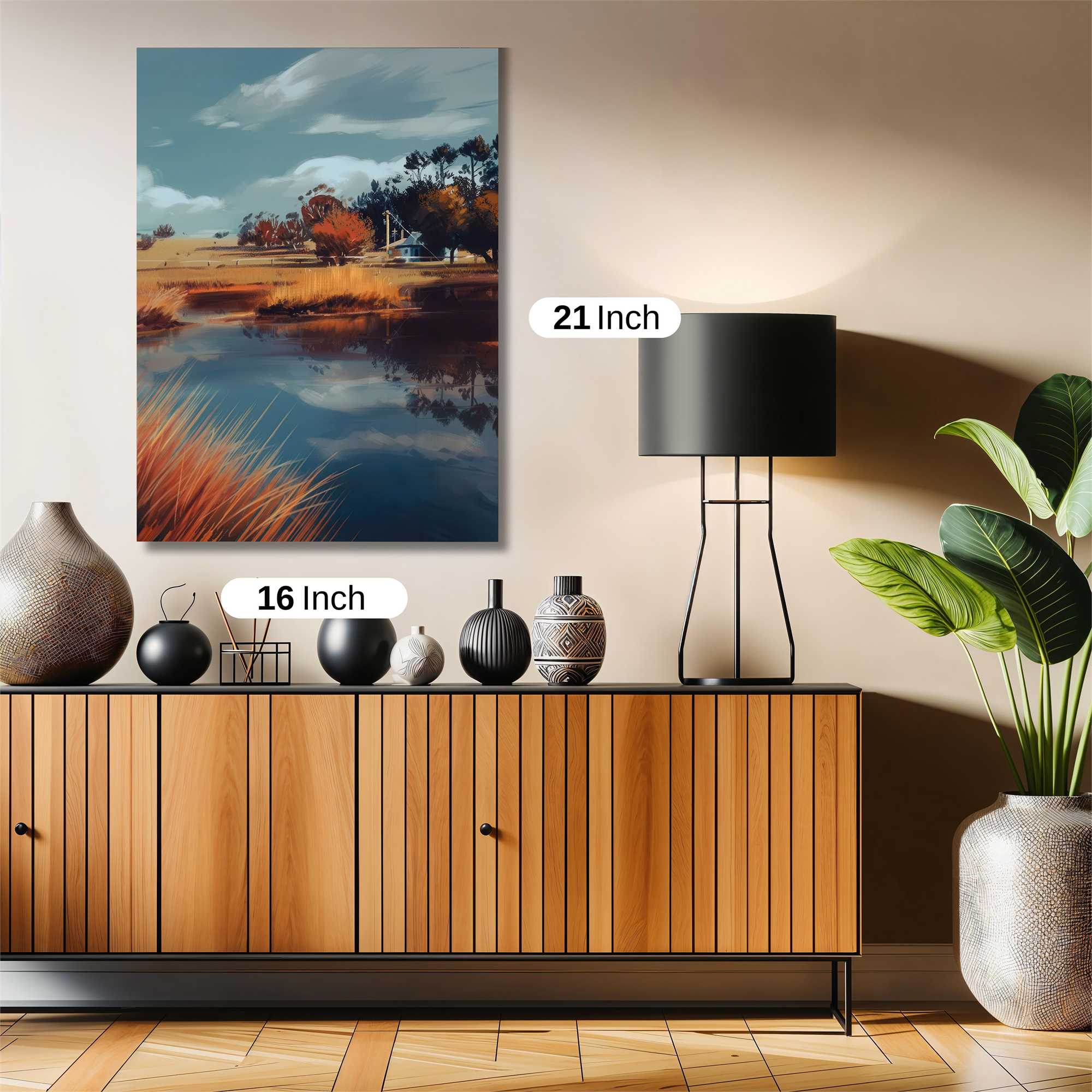Sunset Serenity Safe Wall Magnetic / M
