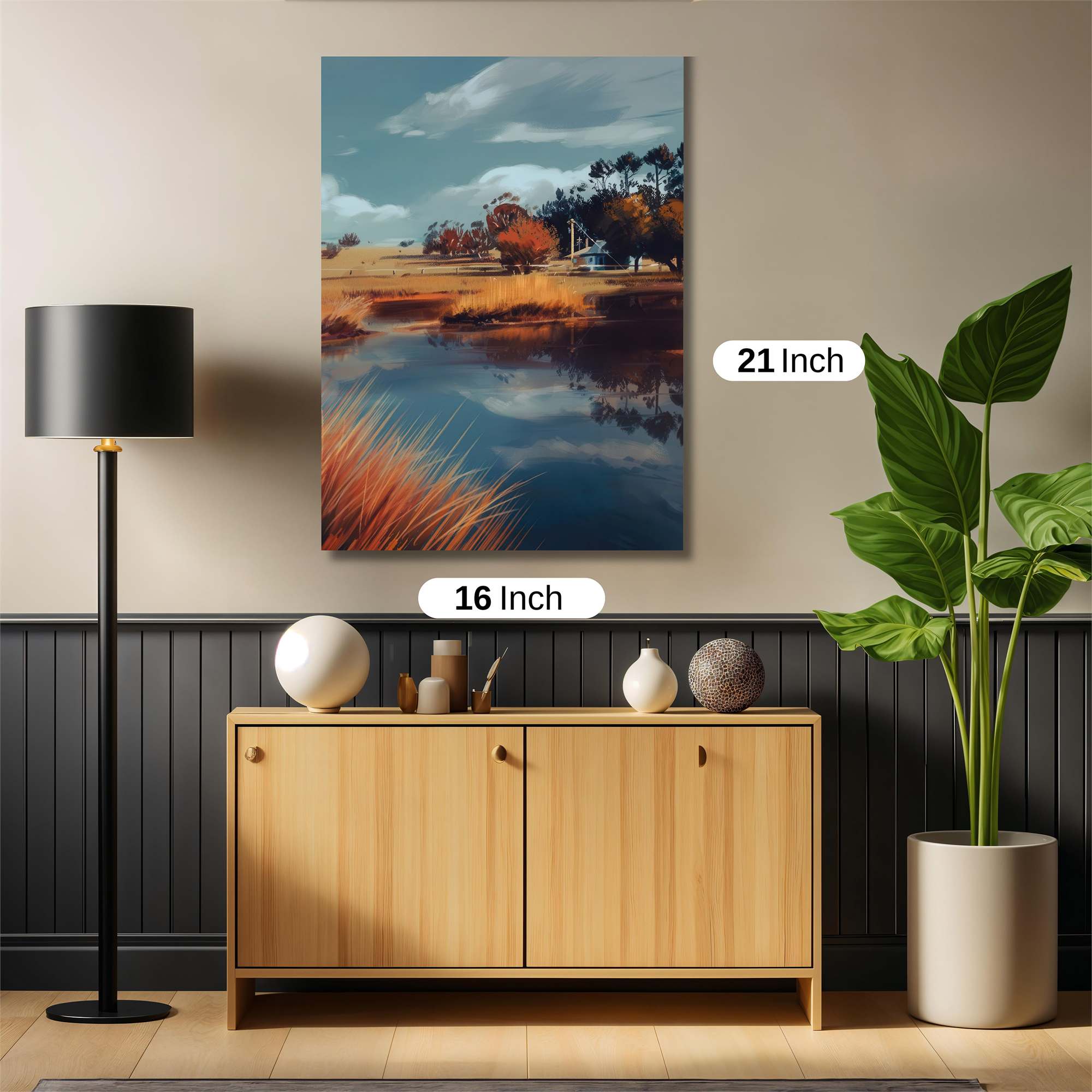 Sunset Serenity Safe Wall Magnetic / M
