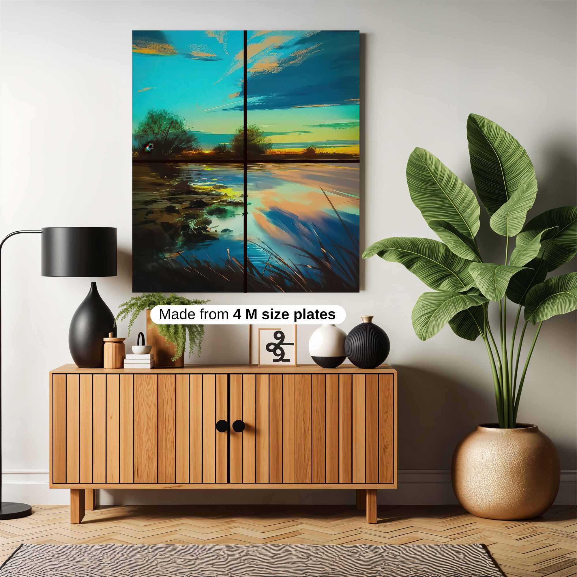 Sunset Serenity Safe Wall Magnetic / M