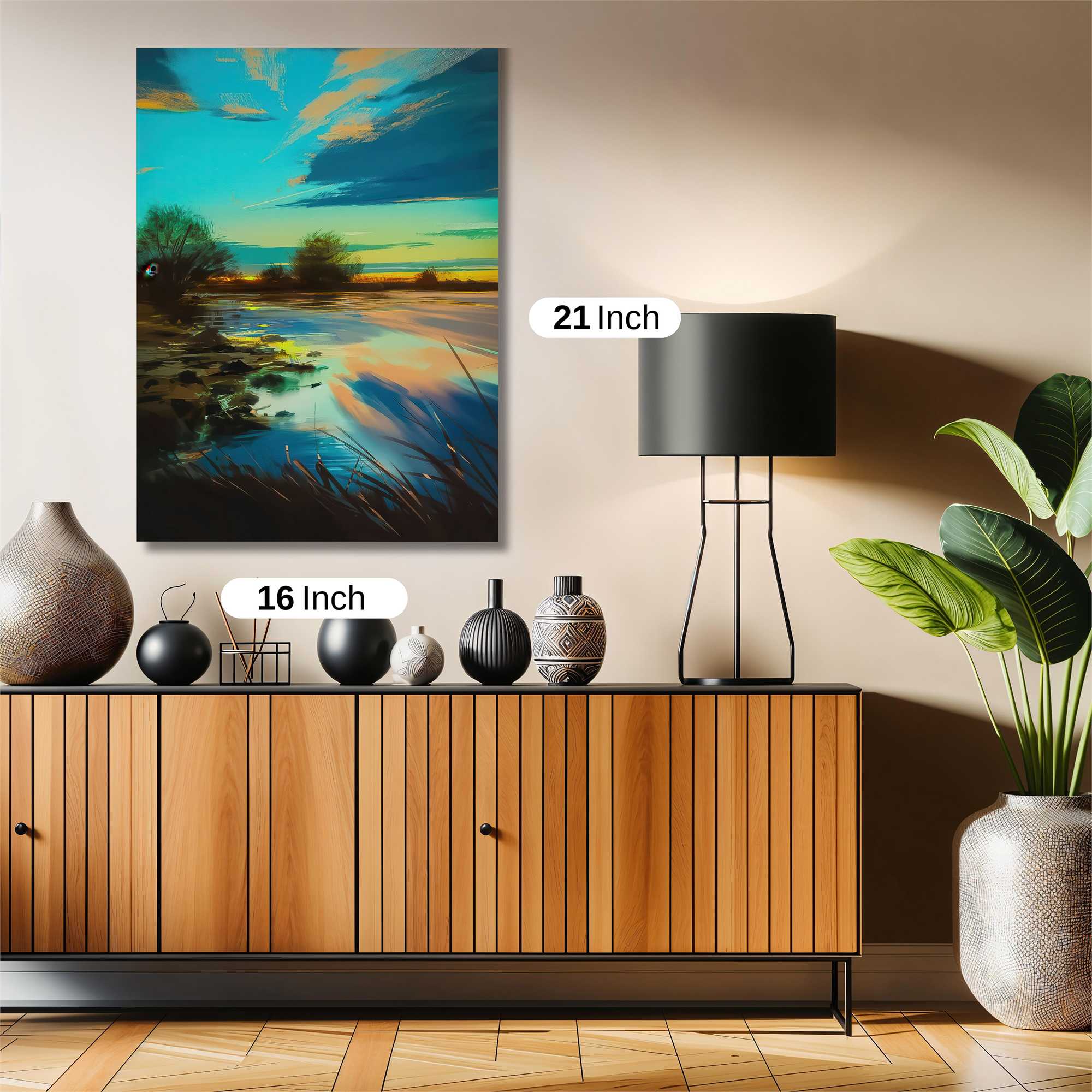 Sunset Serenity Safe Wall Magnetic / M