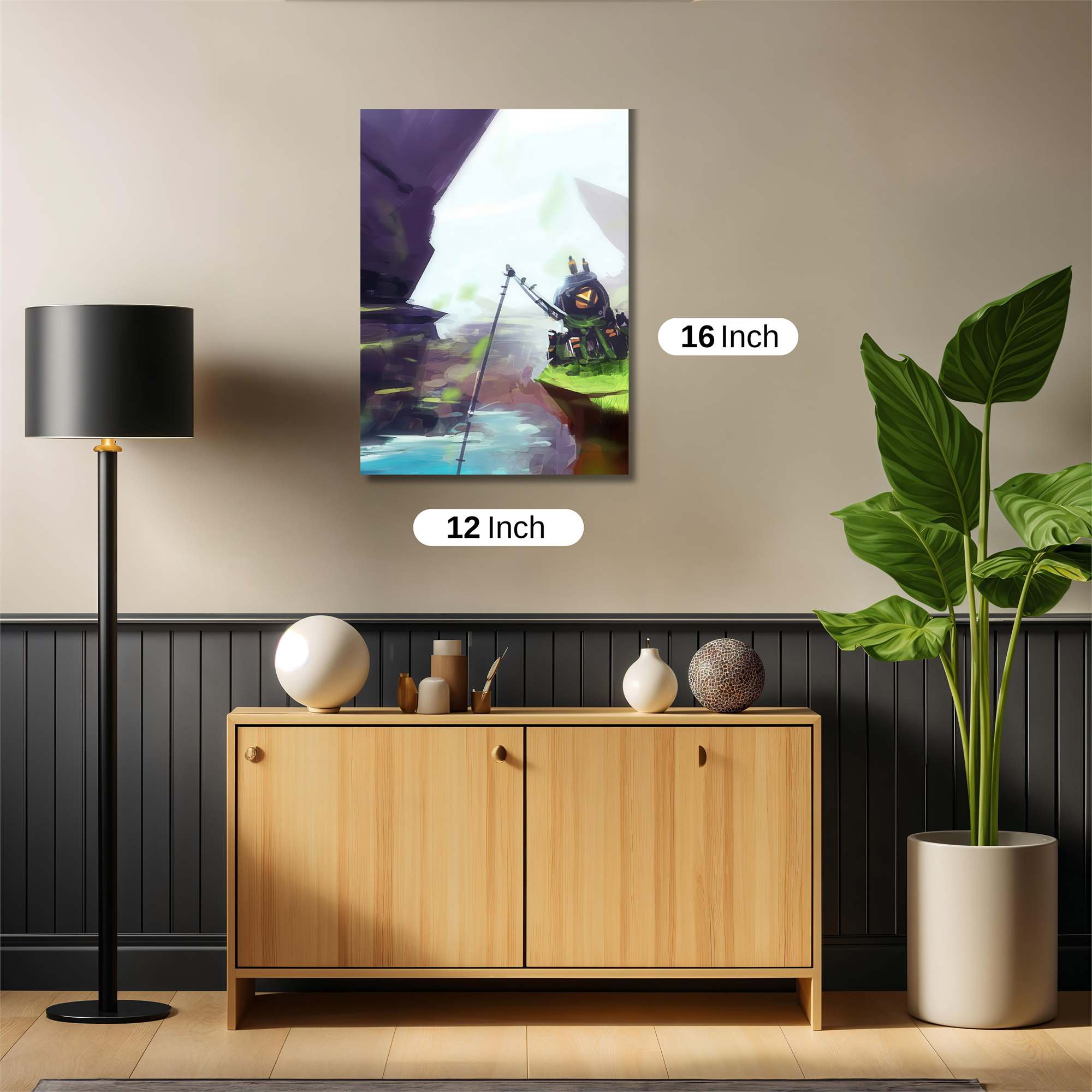 Robot Serenity Safe Wall Magnetic / M