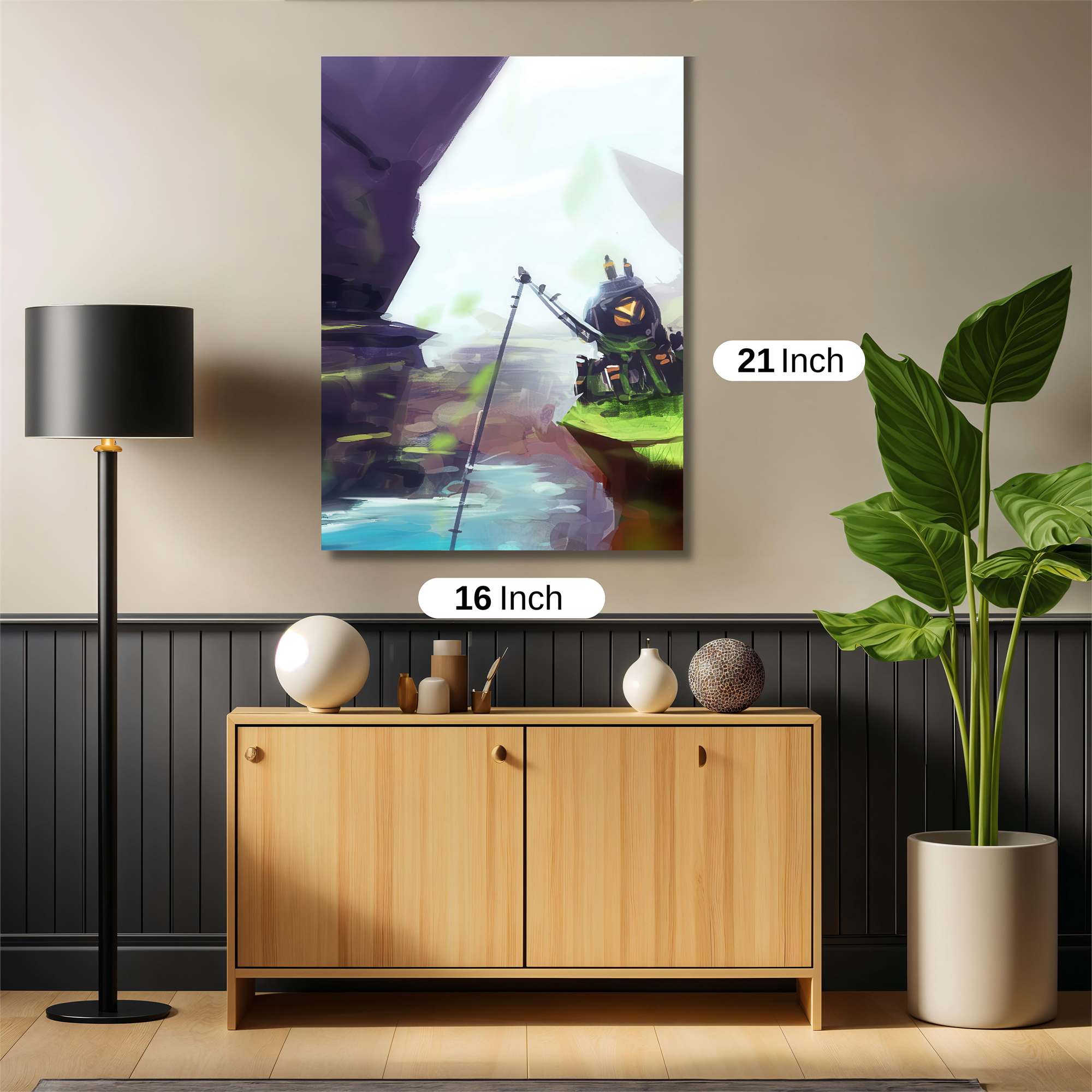 Robot Serenity Safe Wall Magnetic / M