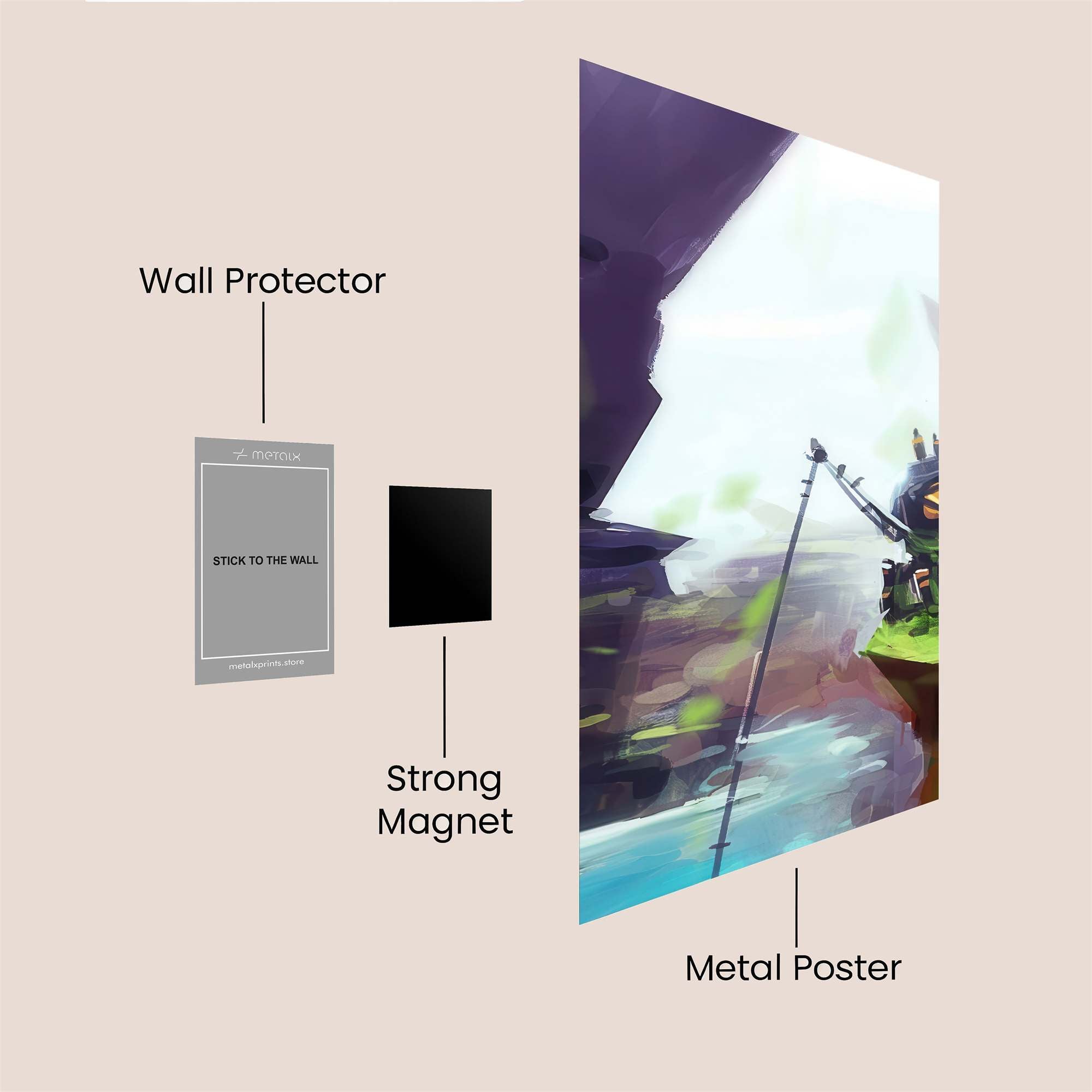 Robot Serenity Safe Wall Magnetic / M