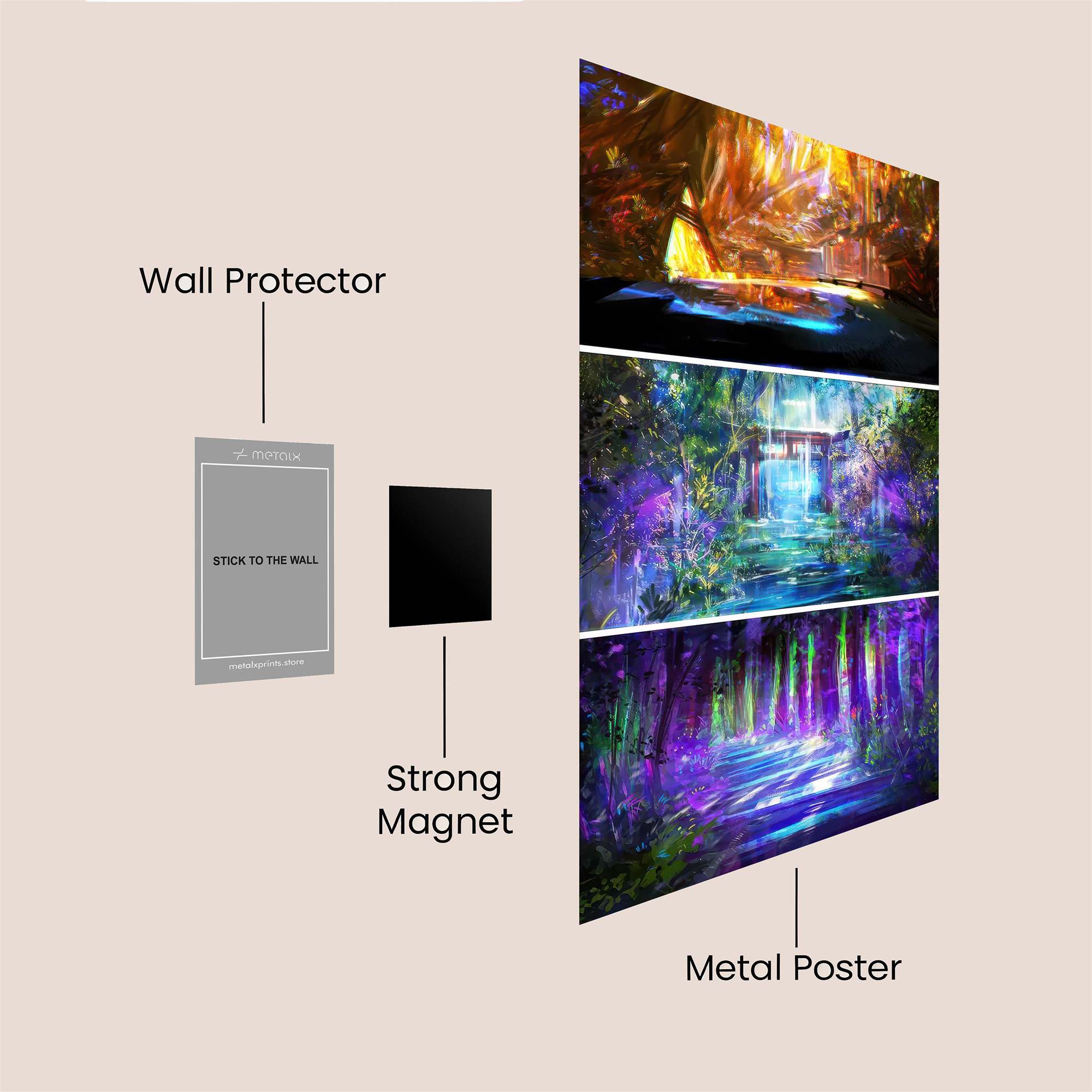 Enchanted Serenity Safe Wall Magnetic / M