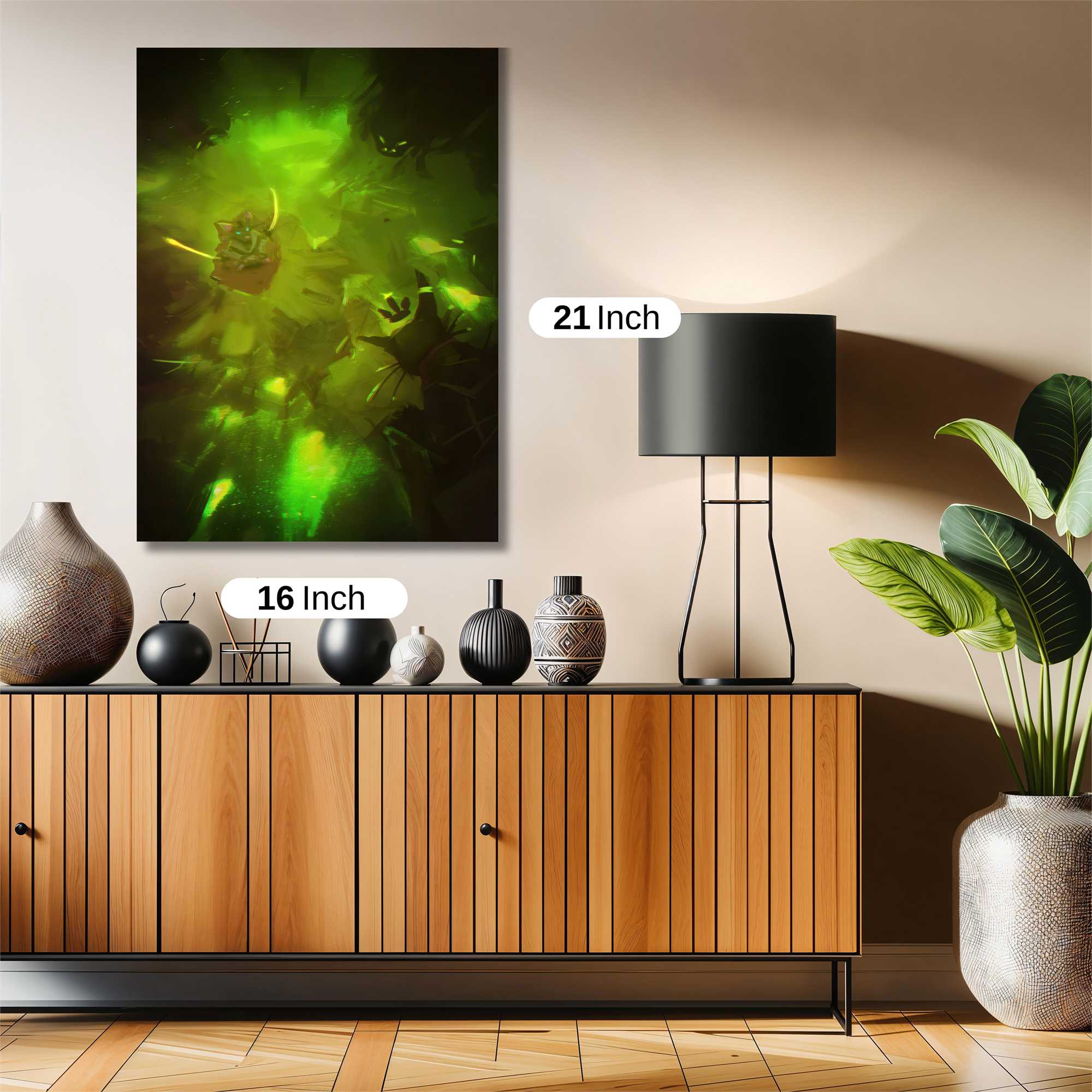 Flower Glow Safe Wall Magnetic / M