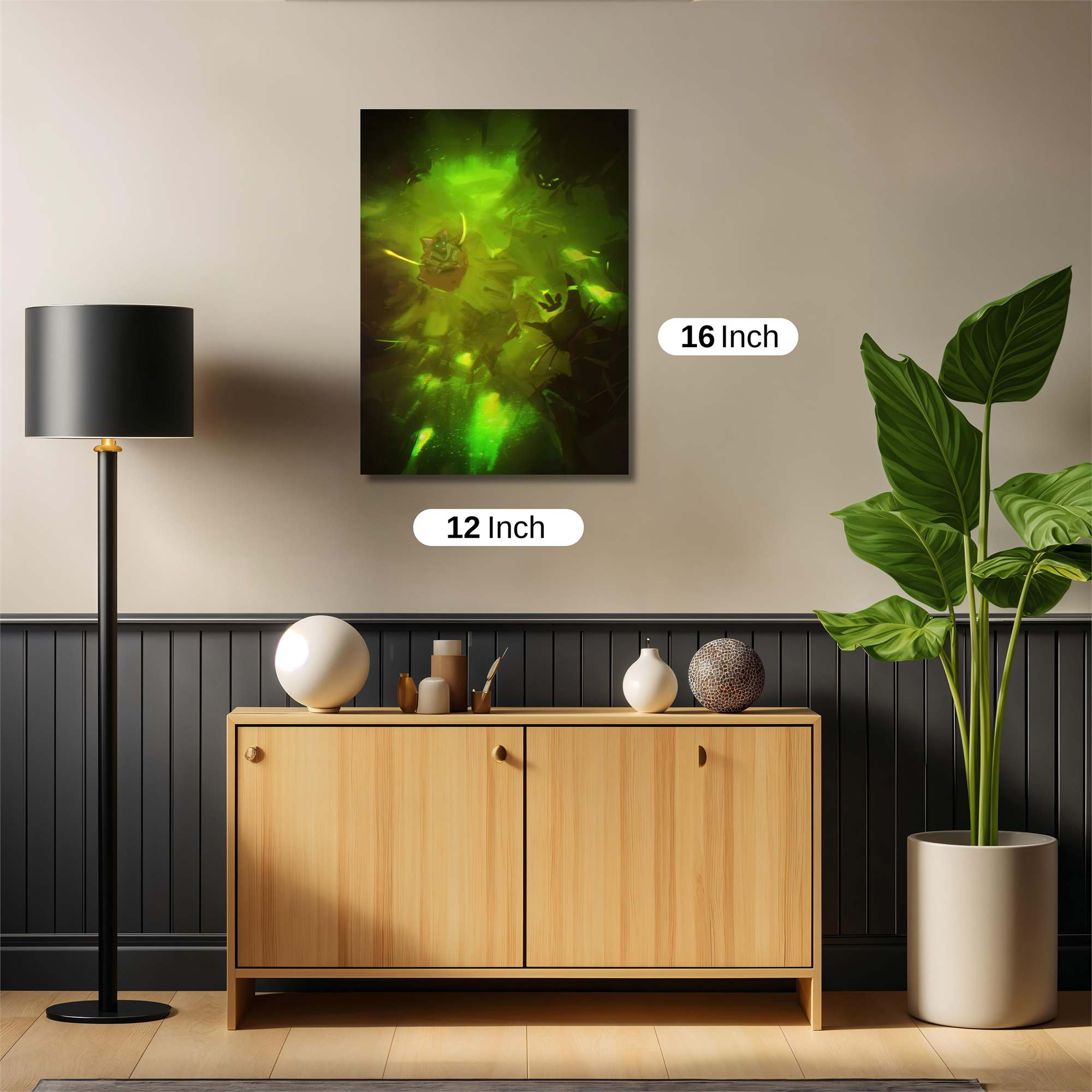 Flower Glow Safe Wall Magnetic / M