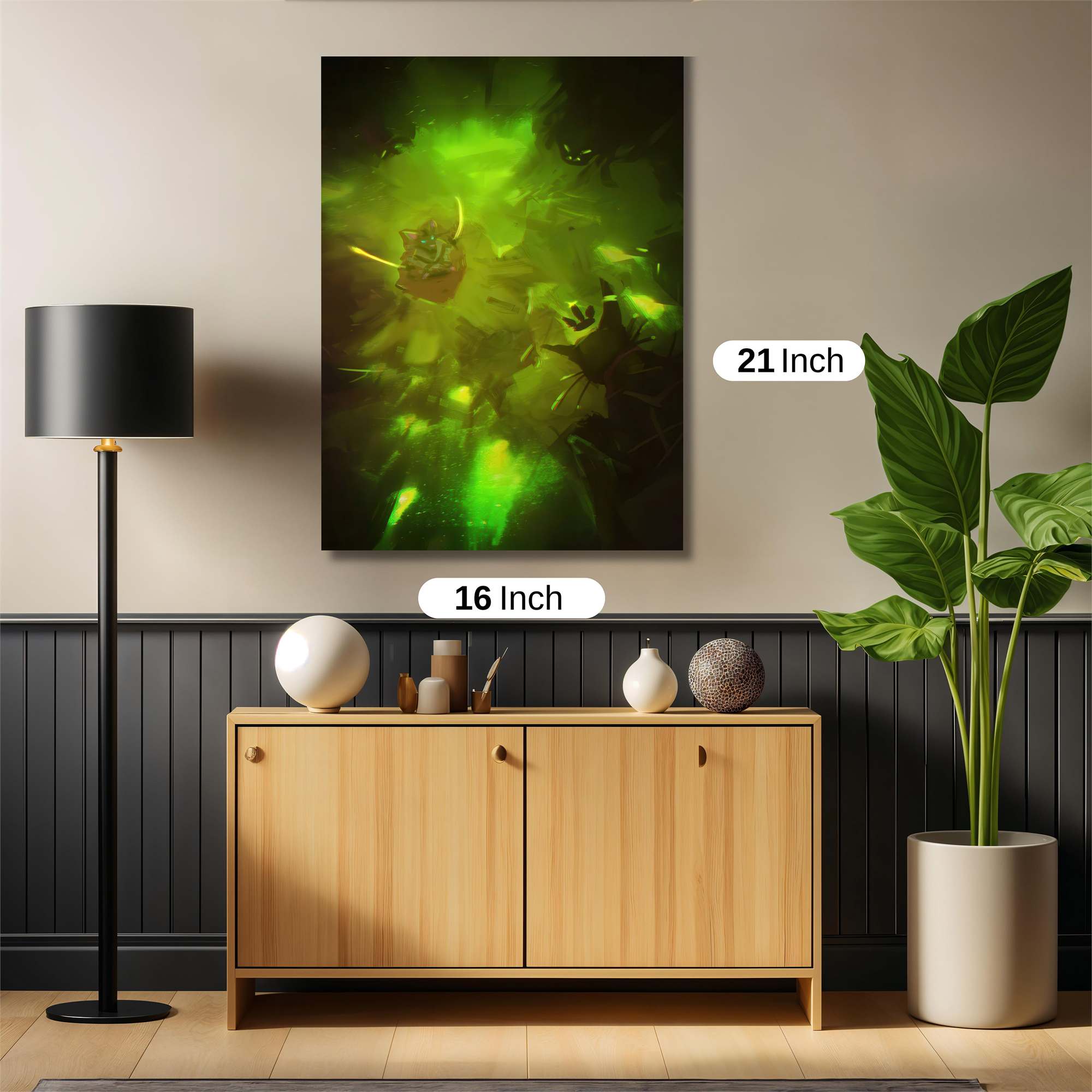 Flower Glow Safe Wall Magnetic / M