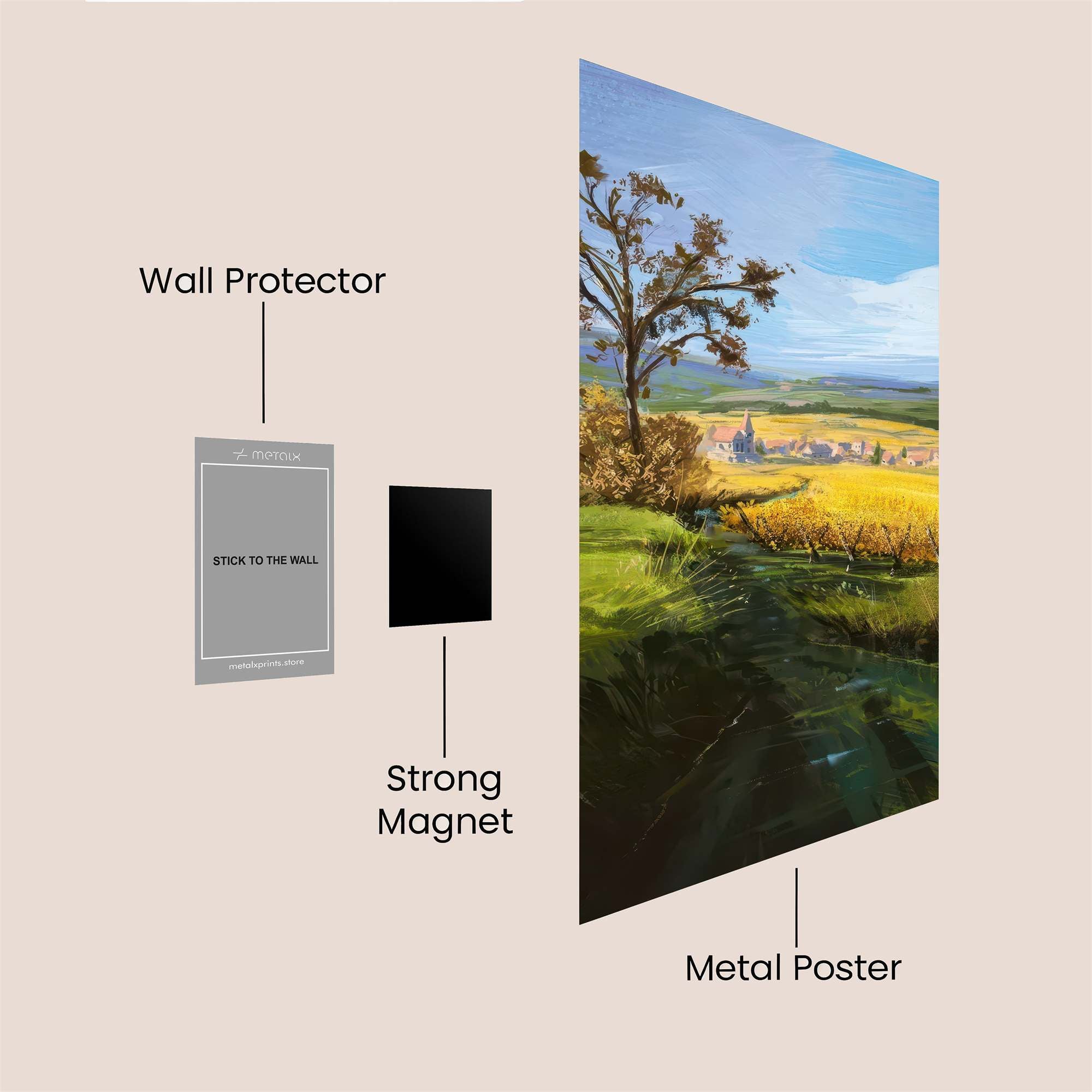 Autumnal Serenity Safe Wall Magnetic / M