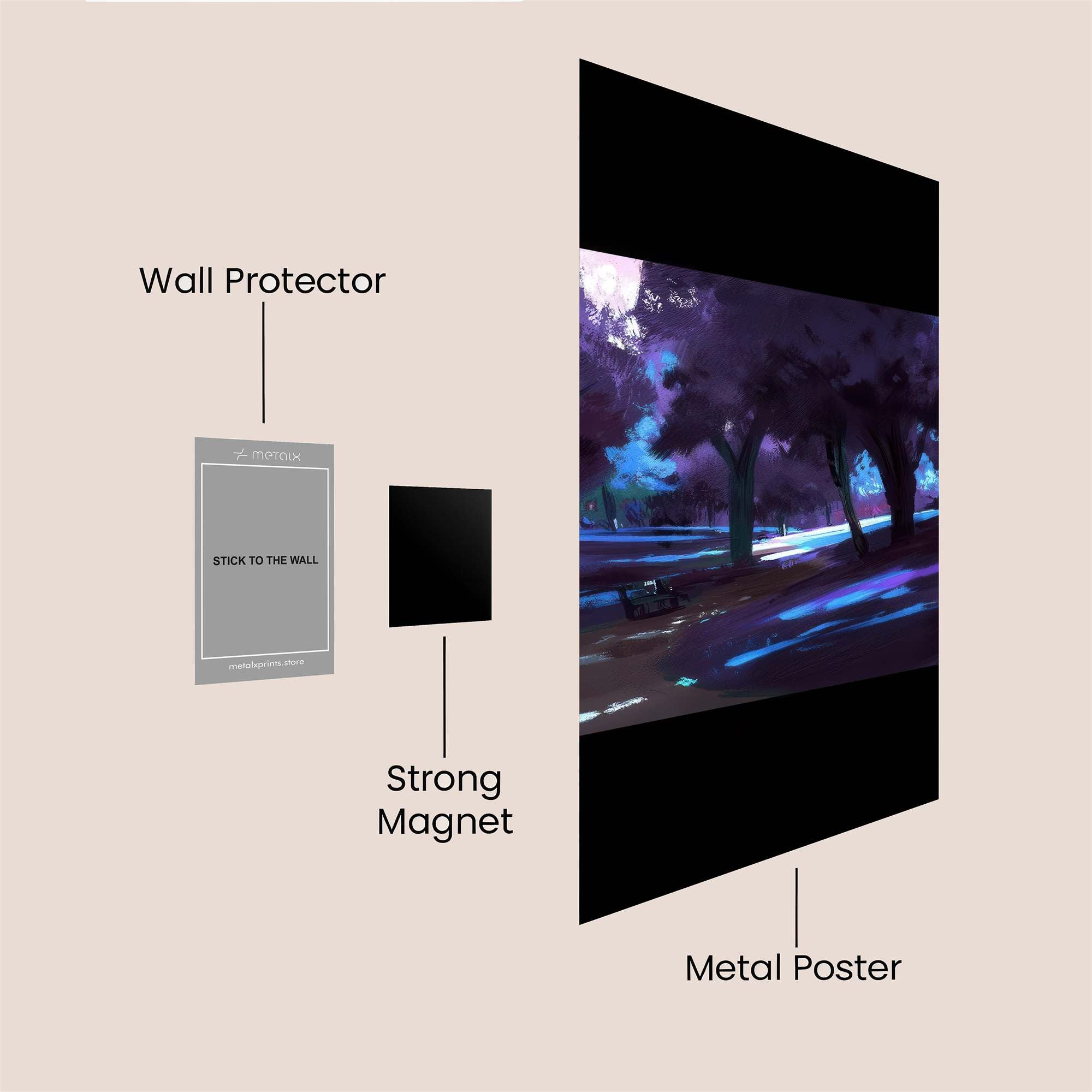 Twilight Serenity Safe Wall Magnetic / M