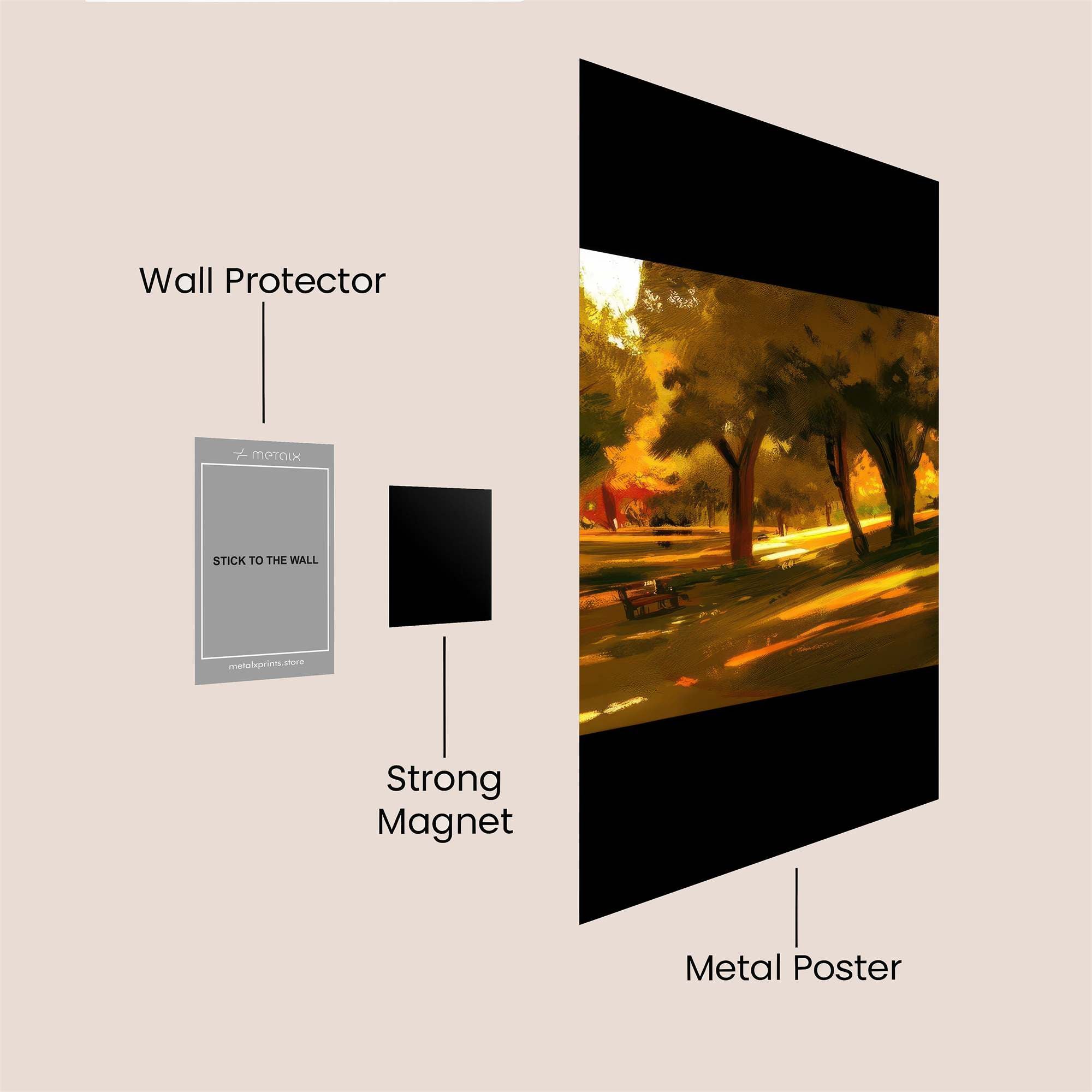 Autumn Serenity Safe Wall Magnetic / M