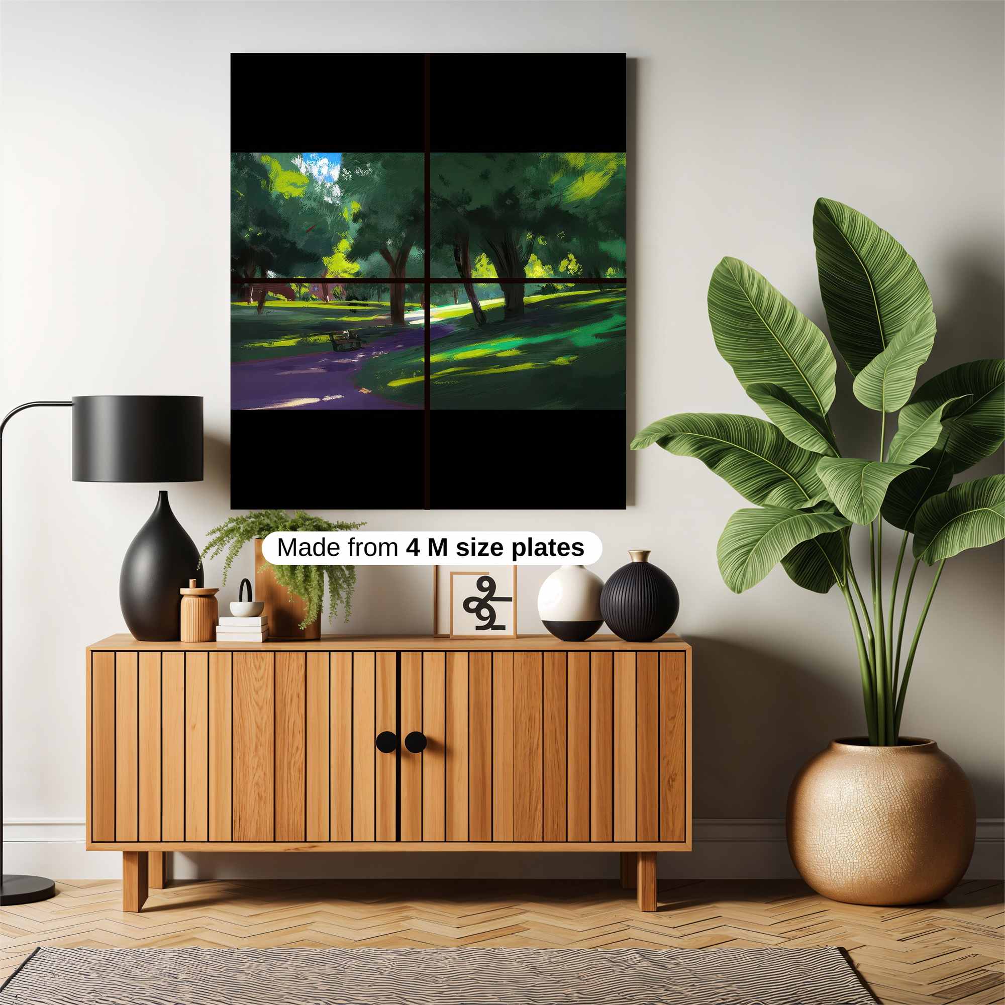 Sunlit Serenity Safe Wall Magnetic / M