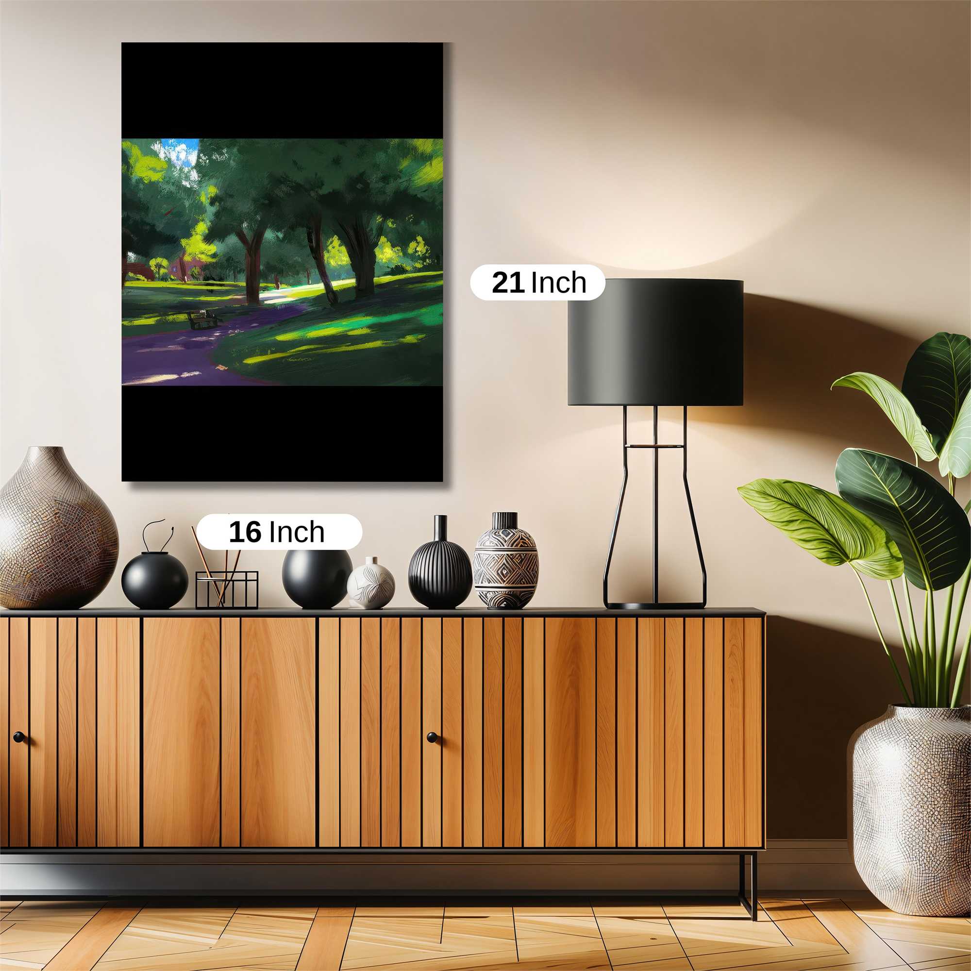 Sunlit Serenity Safe Wall Magnetic / M