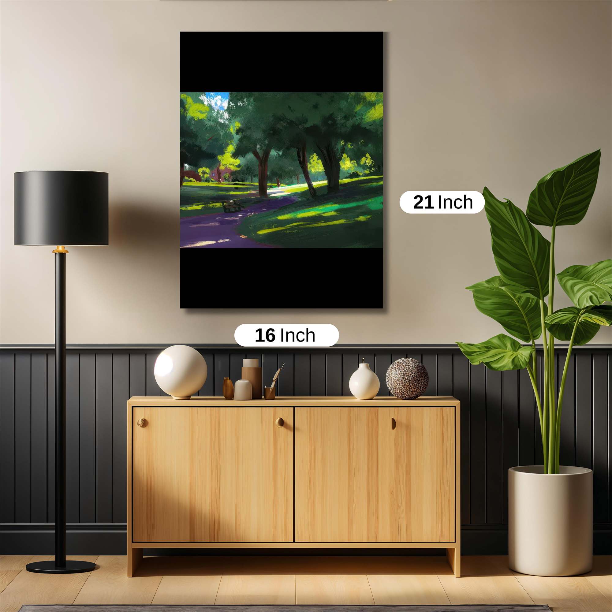 Sunlit Serenity Safe Wall Magnetic / M