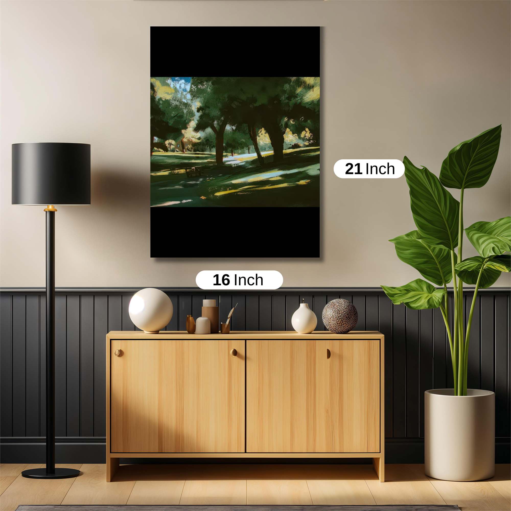 Sunlit Serenity Safe Wall Magnetic / M