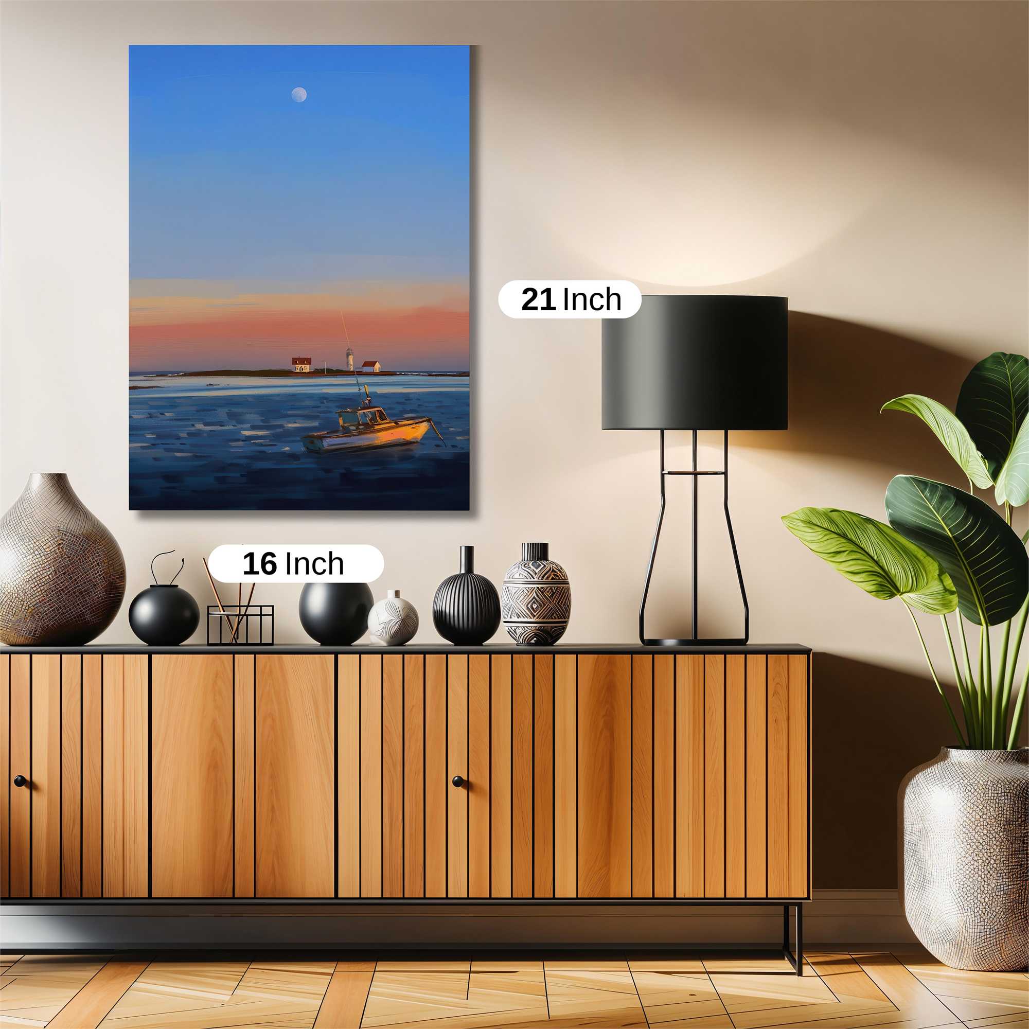 Moonlit Serenity Safe Wall Magnetic / M