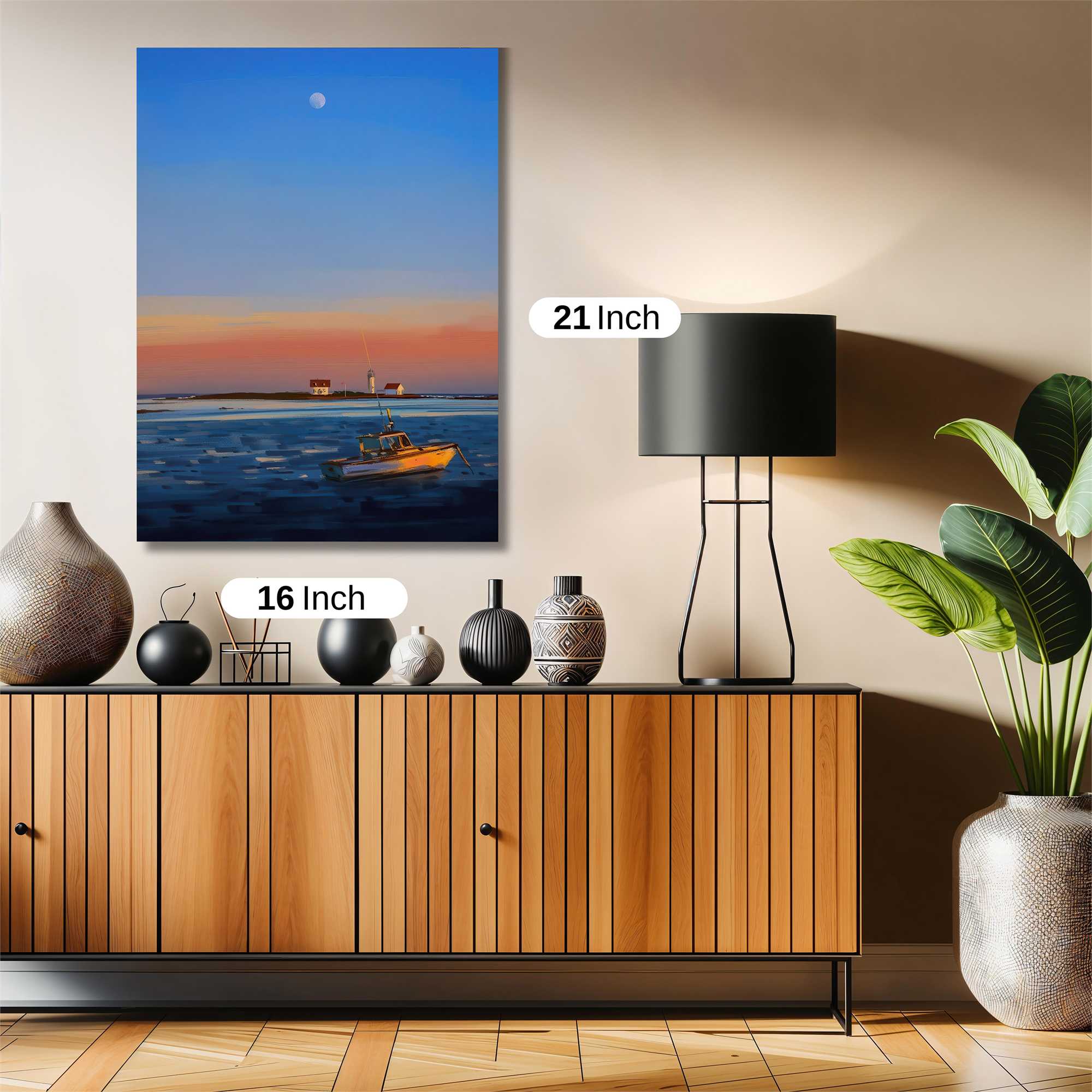 Moonlit Serenity Safe Wall Magnetic / M