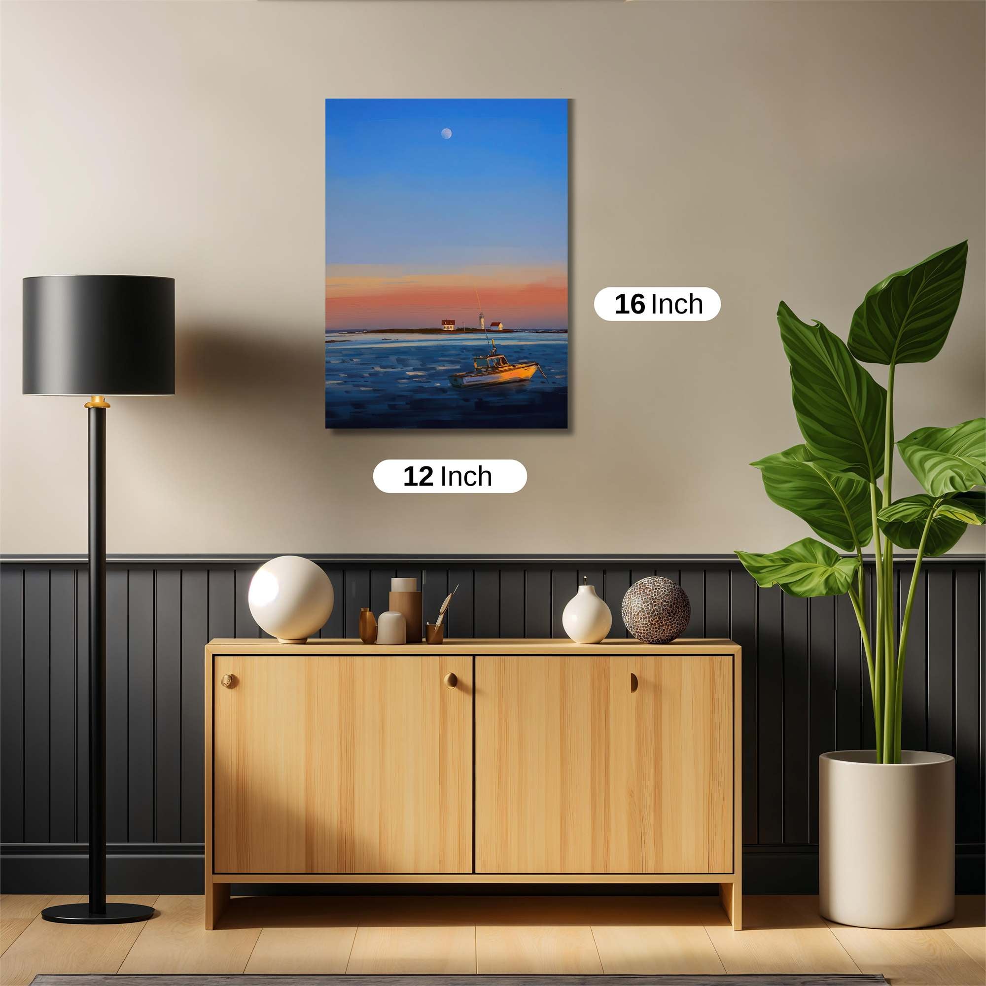 Moonlit Serenity Safe Wall Magnetic / M