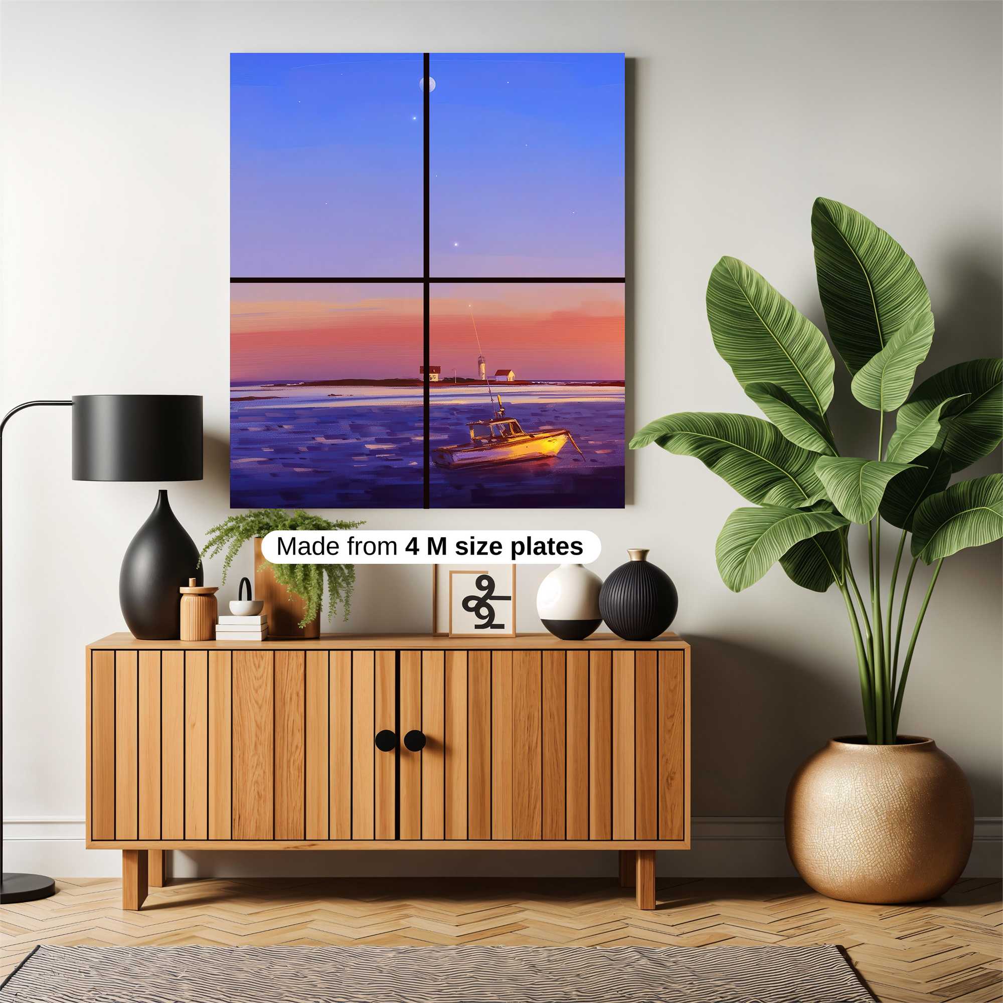 Moonlit Serenity Safe Wall Magnetic / M