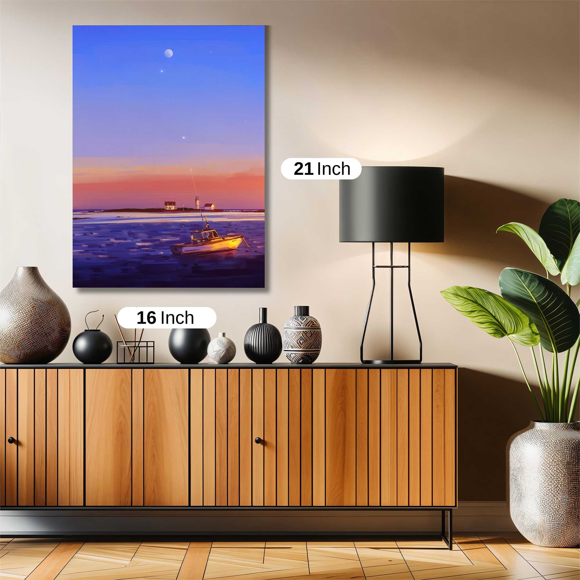 Moonlit Serenity Safe Wall Magnetic / M