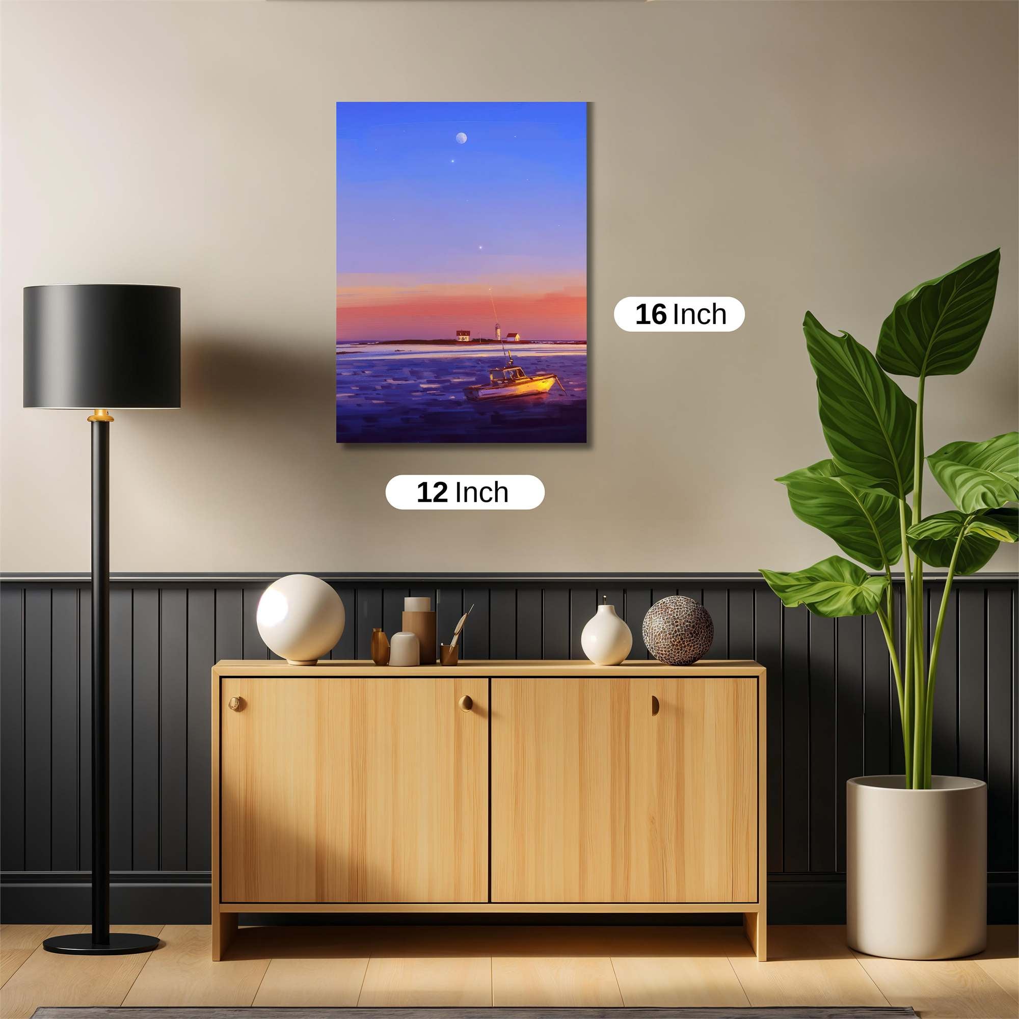 Moonlit Serenity Safe Wall Magnetic / M