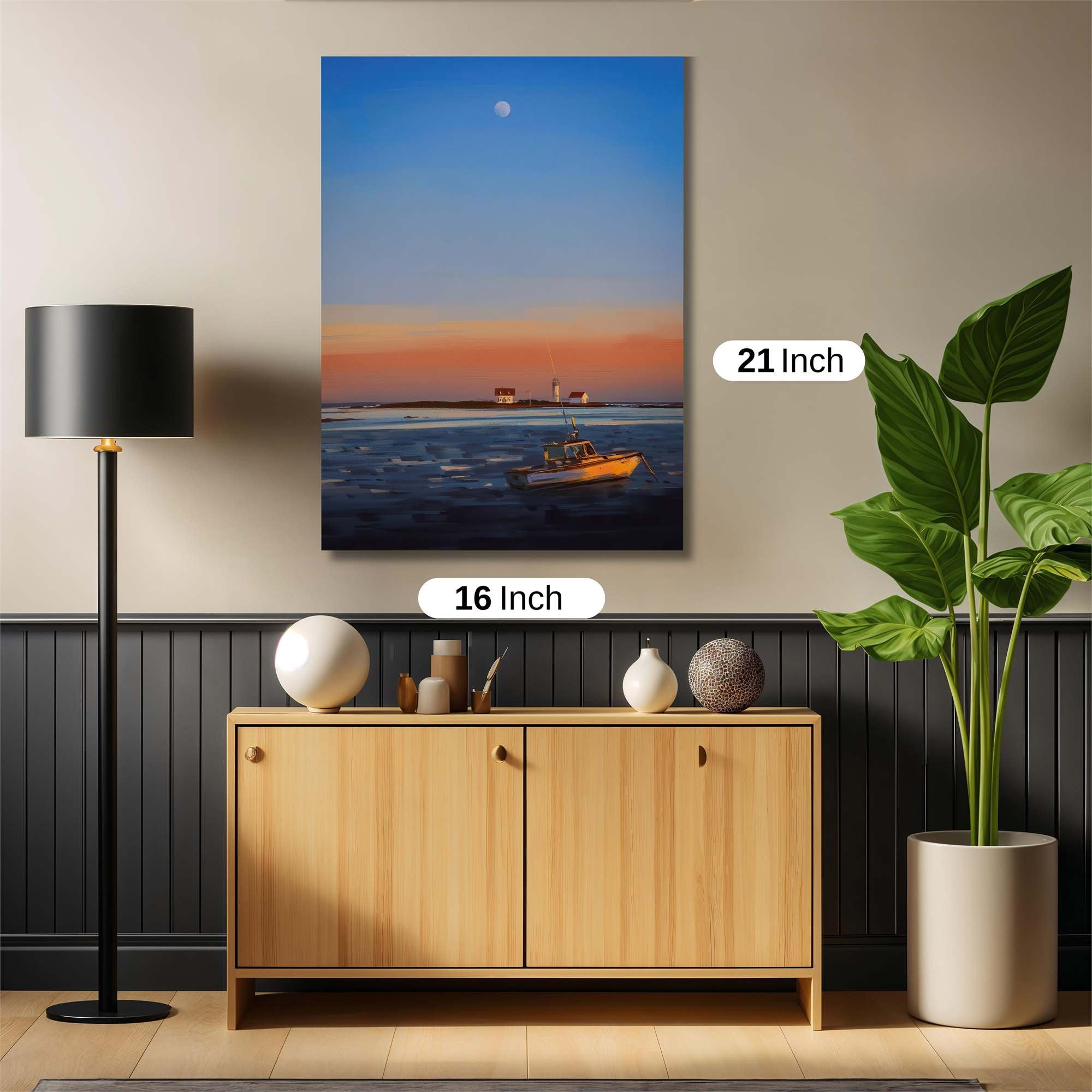 Moonlit Serenity Safe Wall Magnetic / M