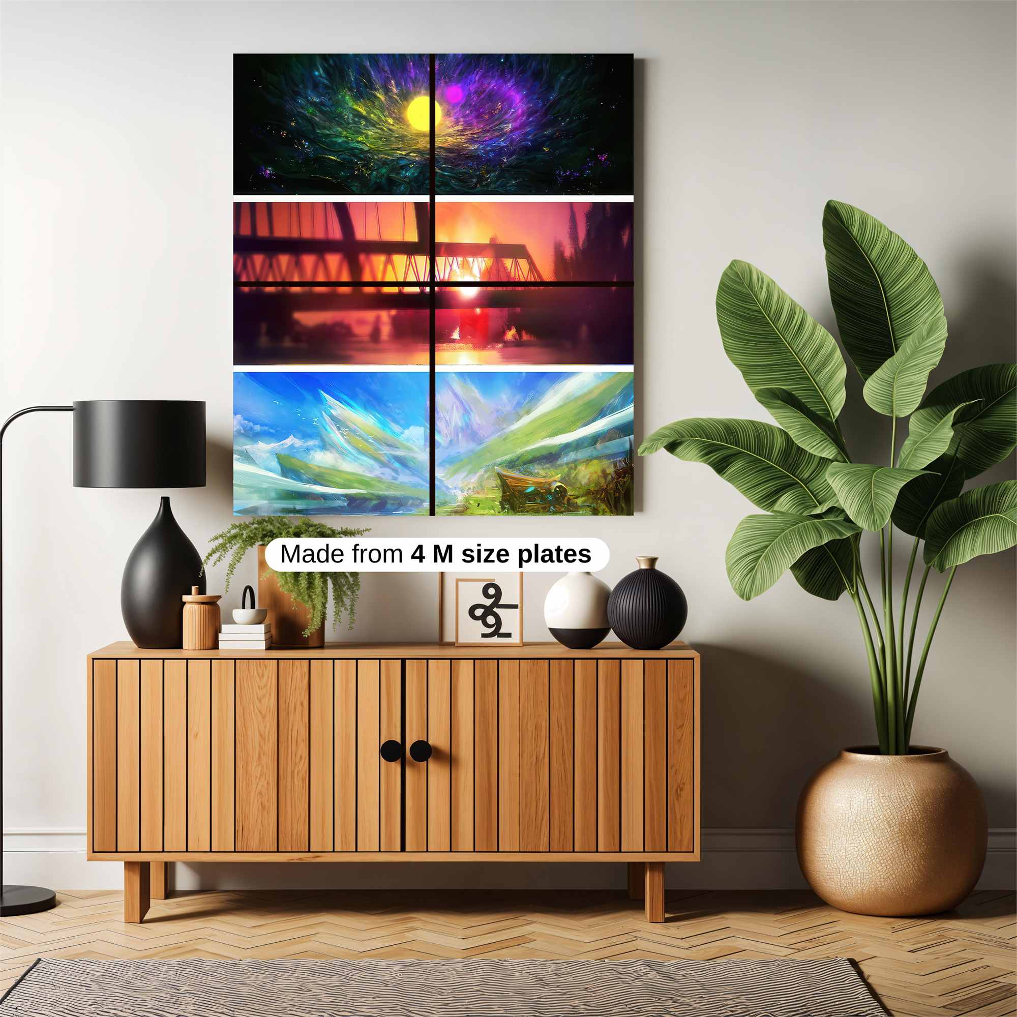 Cosmic Serenity Safe Wall Magnetic / M