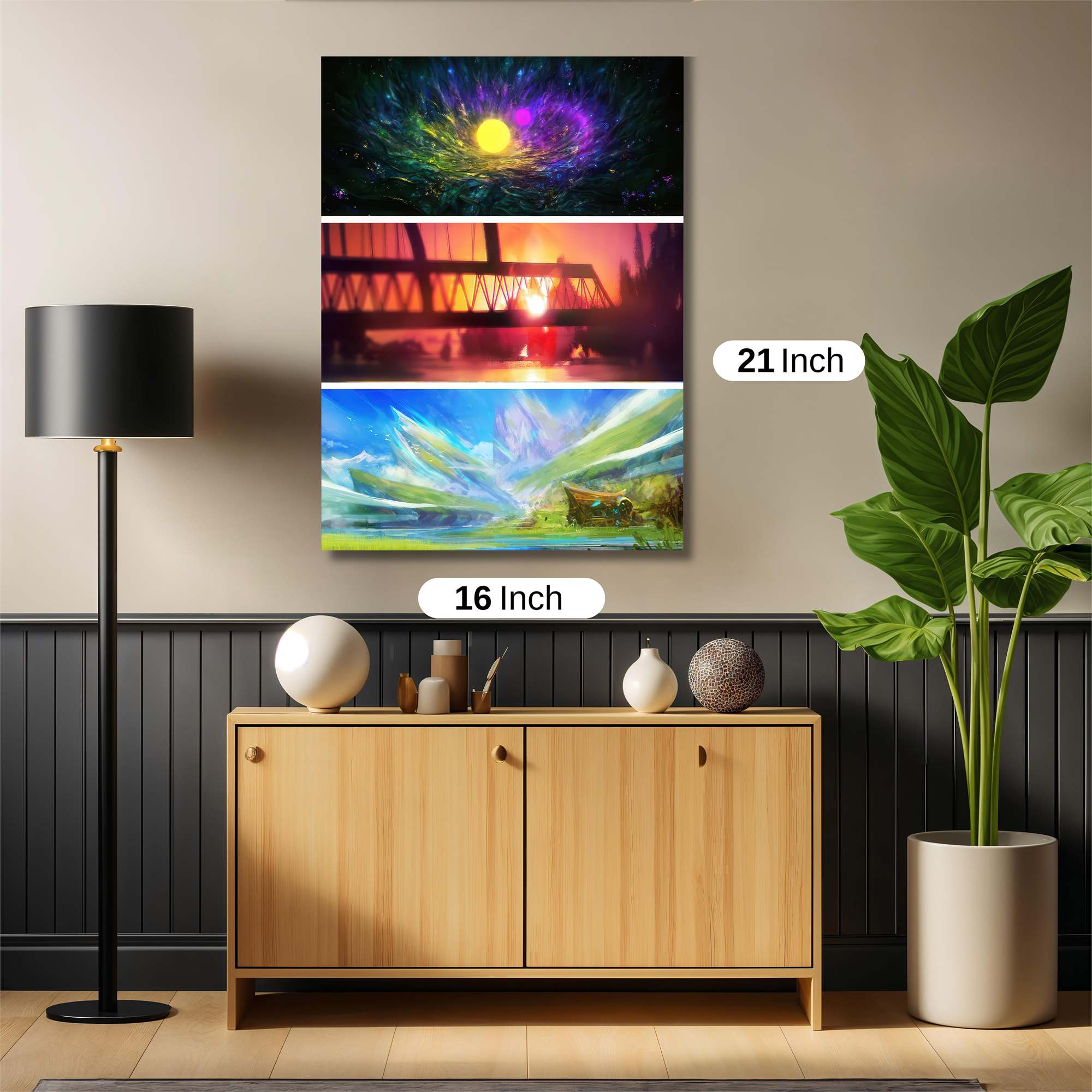 Cosmic Serenity Safe Wall Magnetic / M